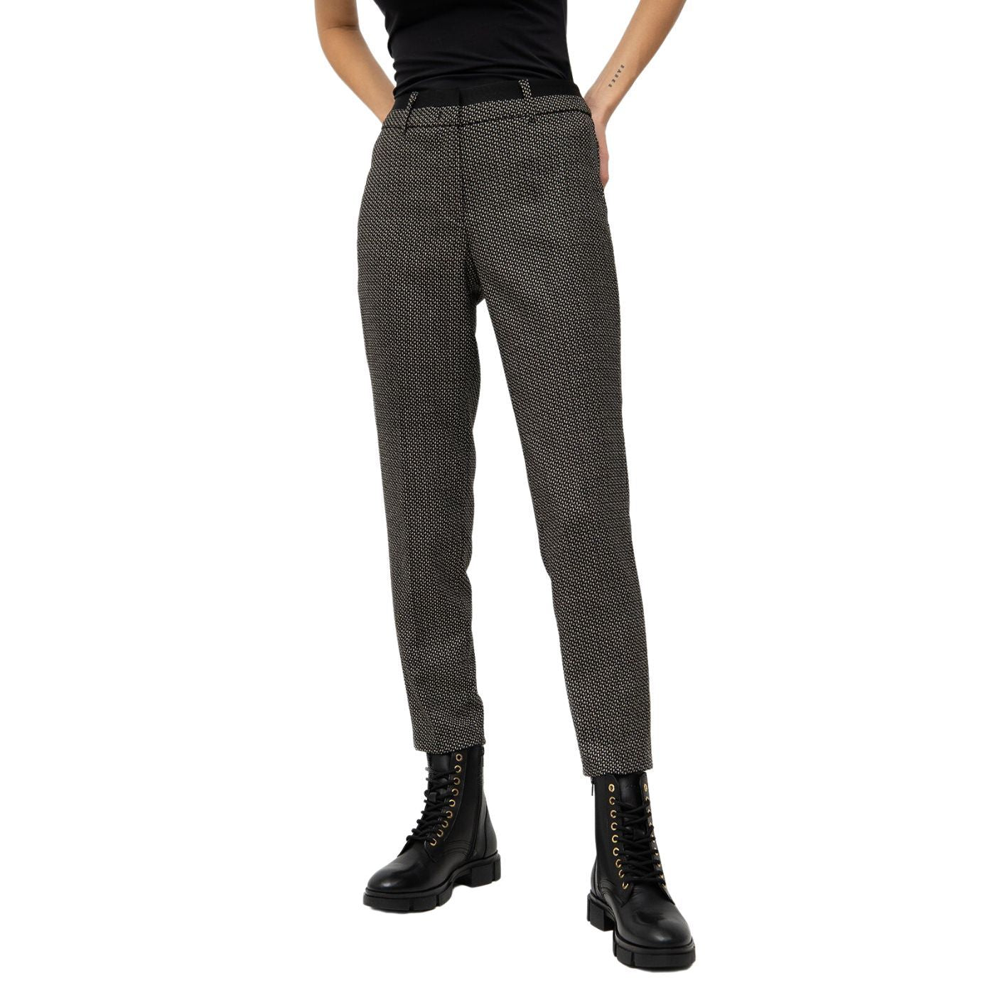 s.Oliver Black Pants Pattern