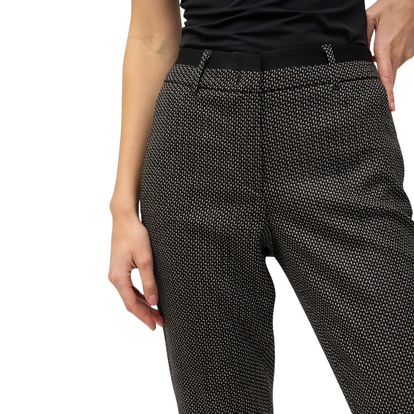 s.Oliver Black Pants Pattern