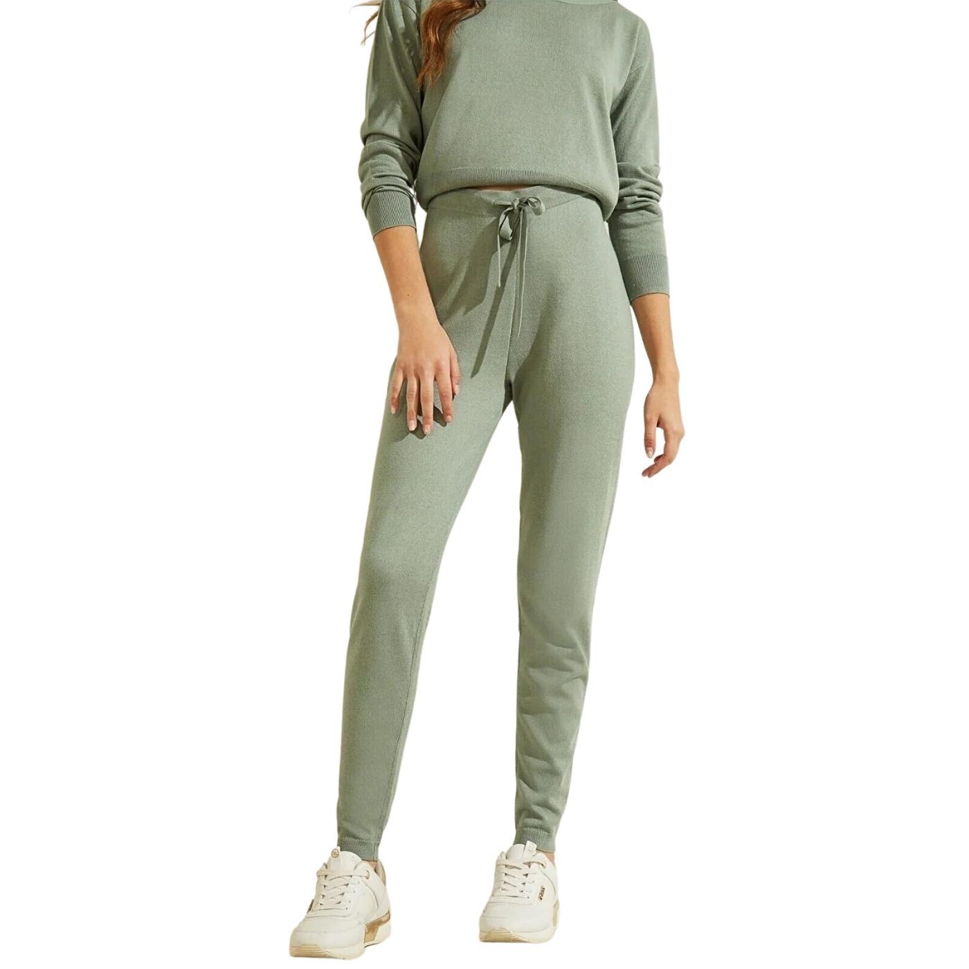 Guess Tanya Knitted Trousers | Green