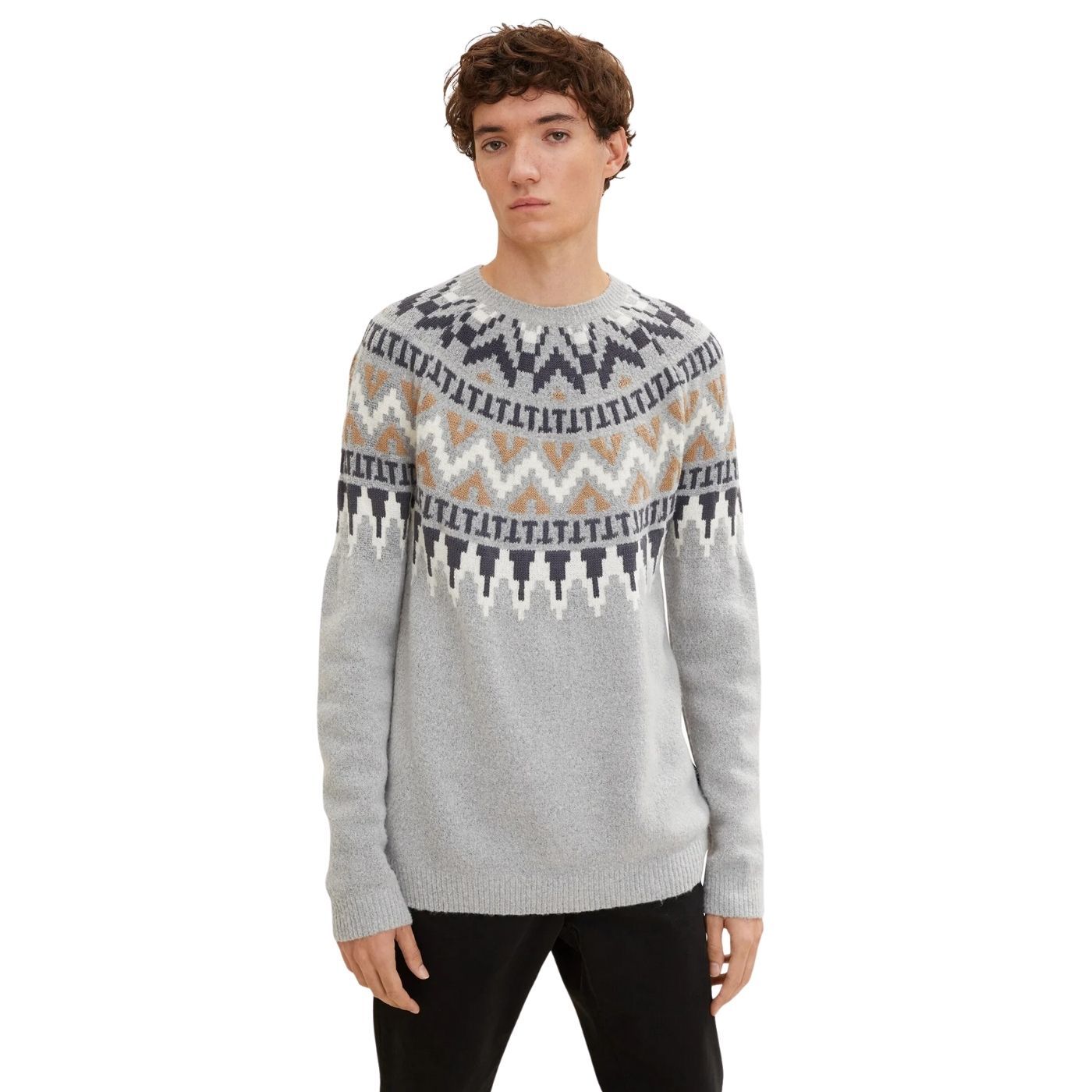 Tom Tailor Heavy Knitted Pullover | Grey
