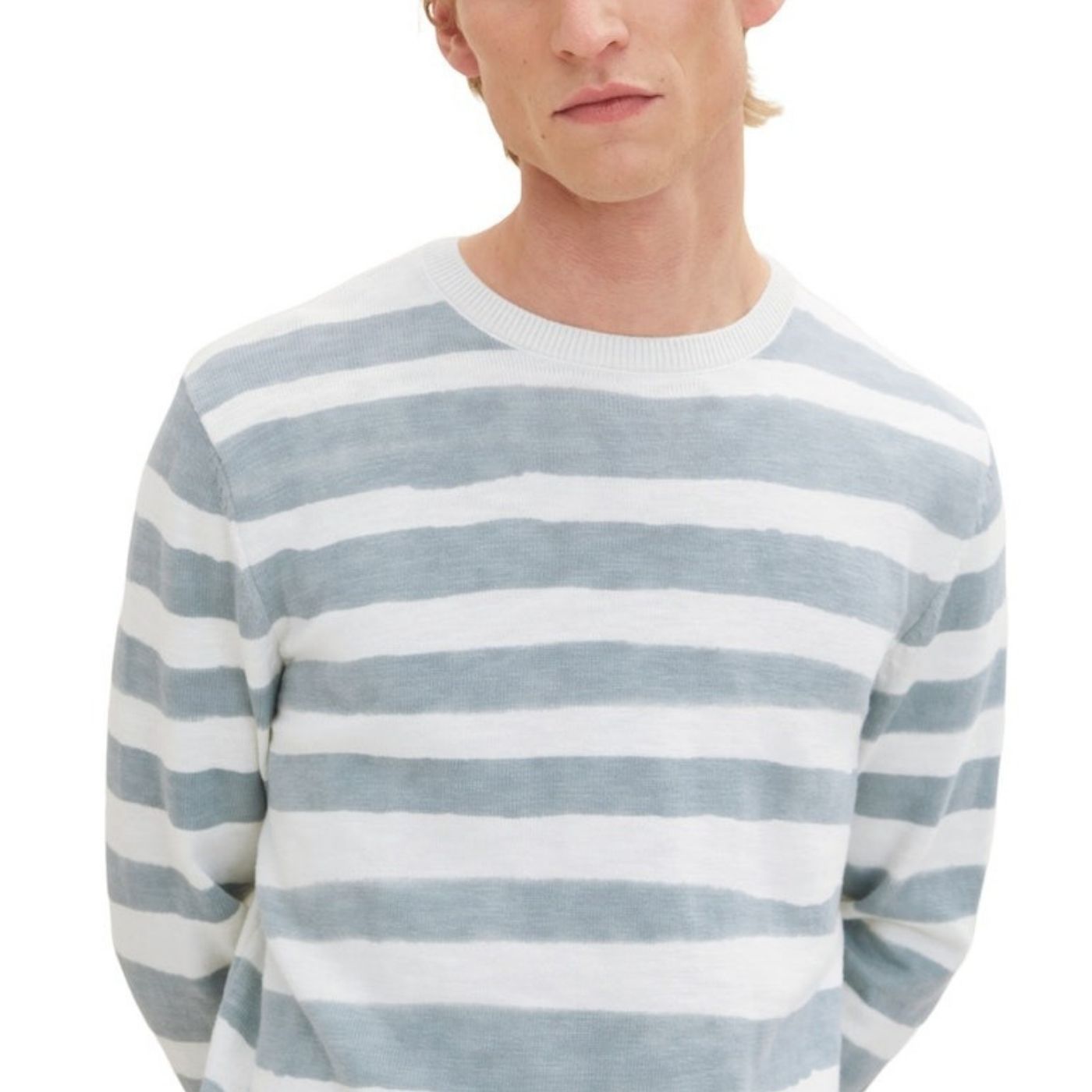 Tom Tailor Printed Pulover | Green