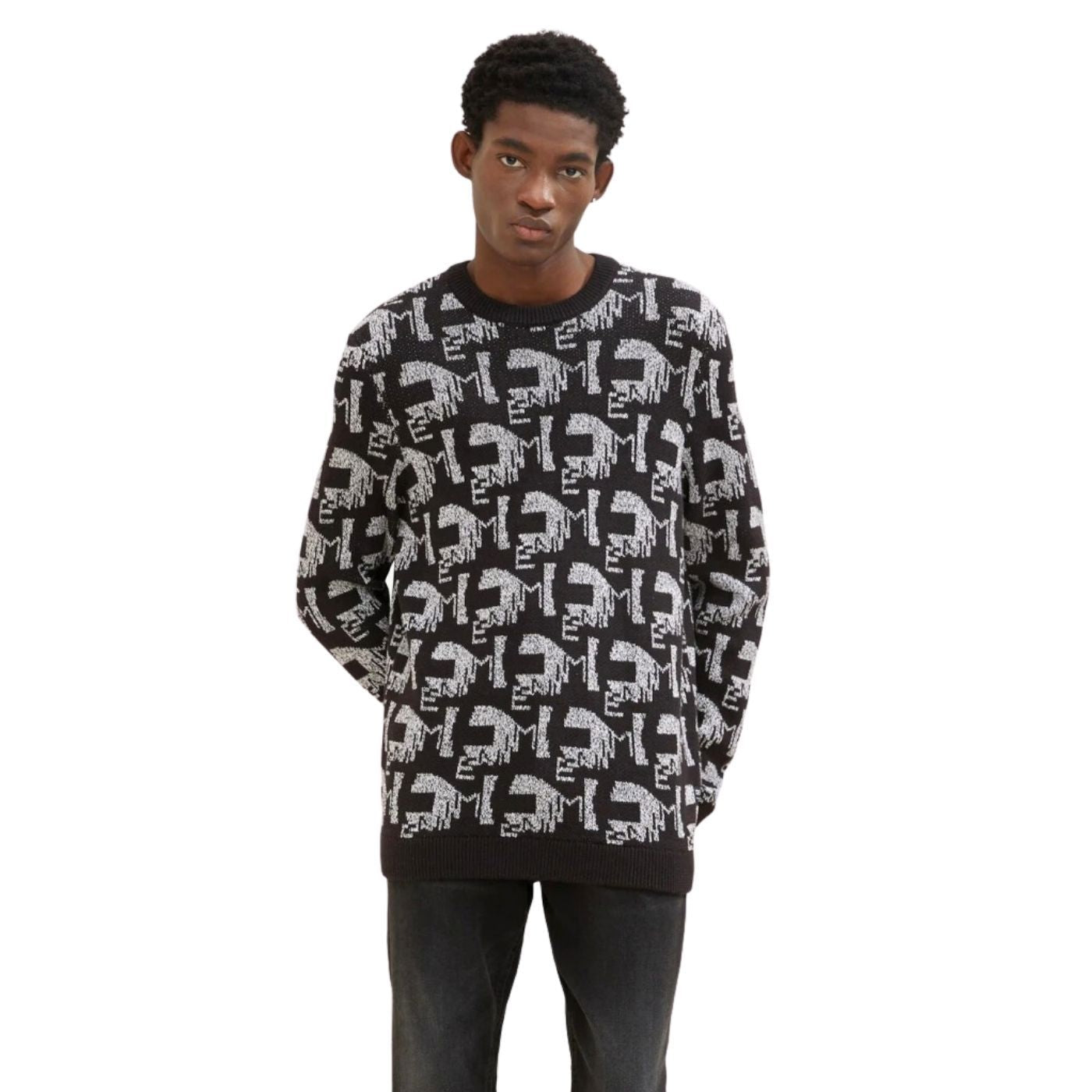 Tom Tailor Knitted Pullover | Black