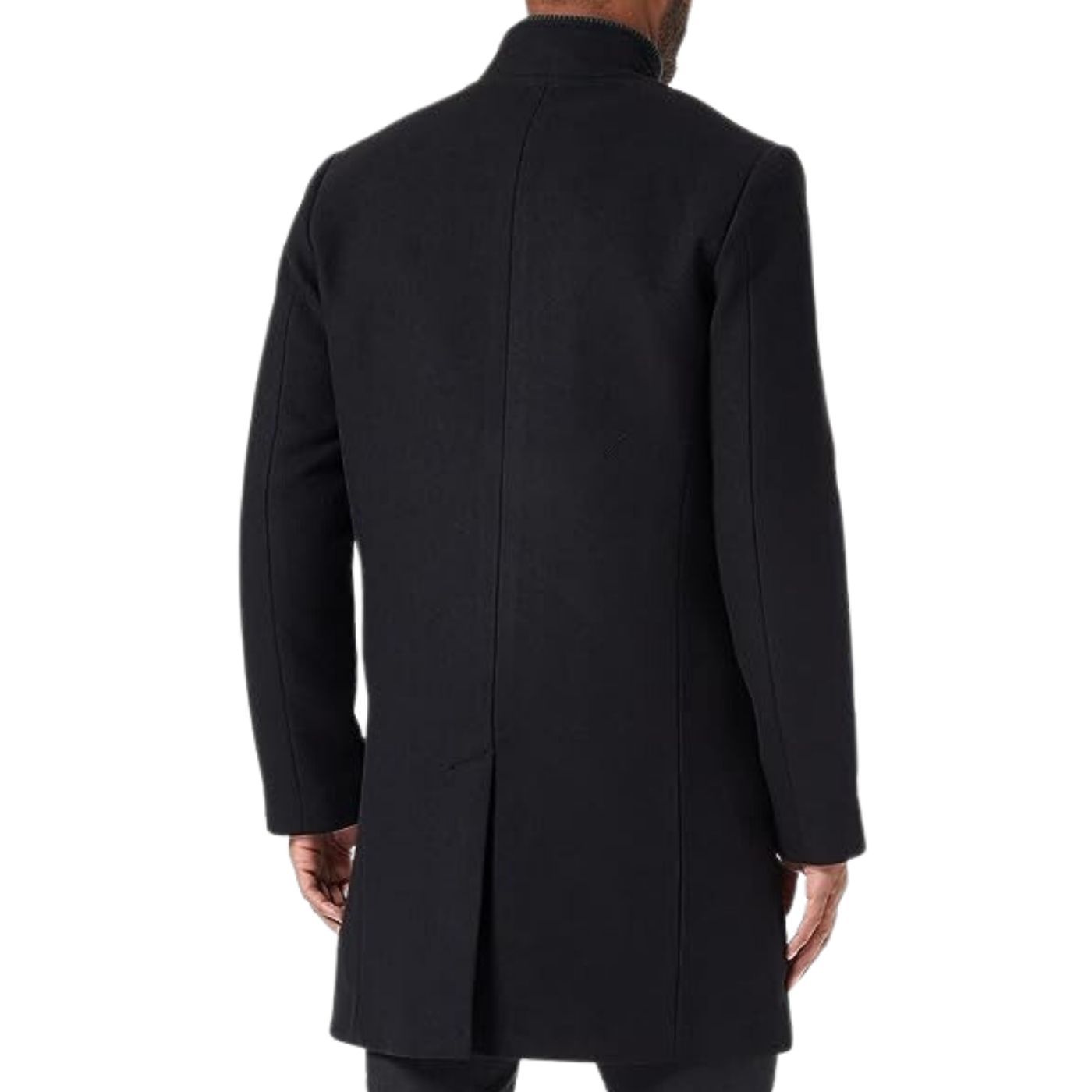 Tom Tailor Long Coat | Black