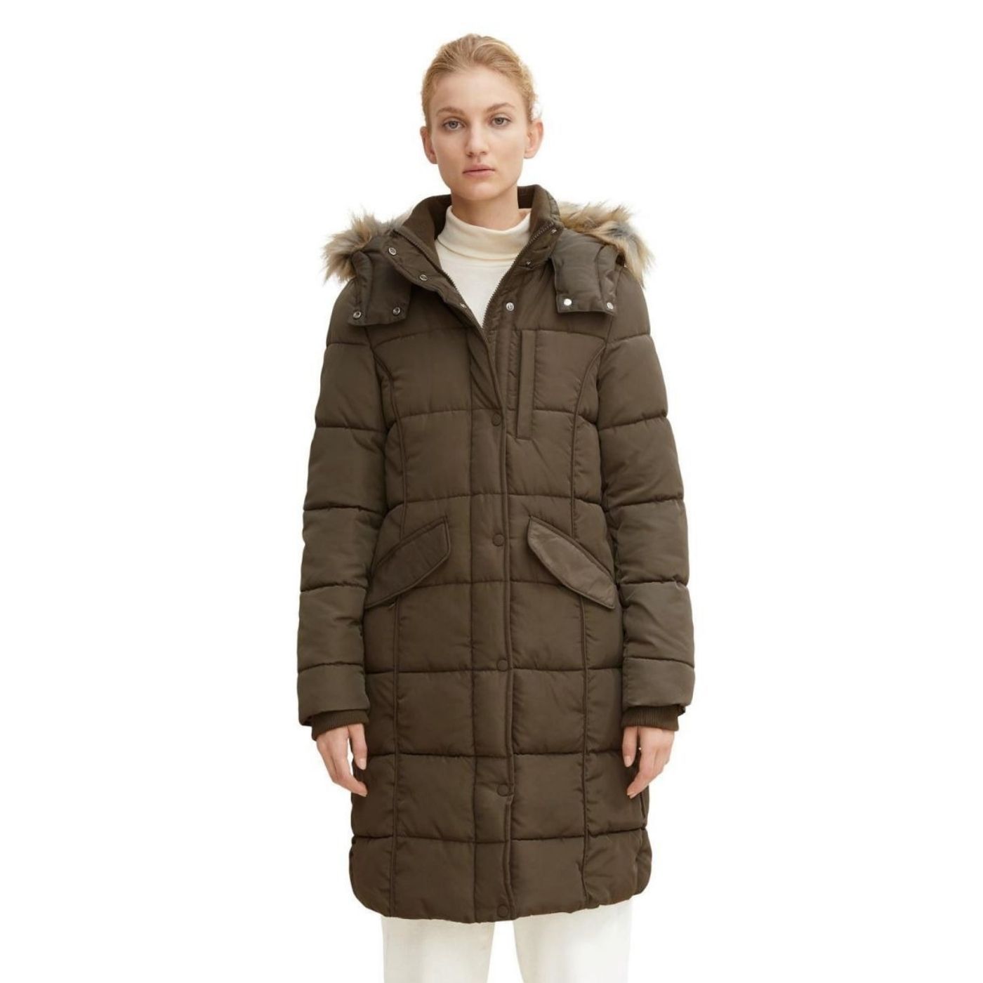 Tom Tailor Coat | Khaki