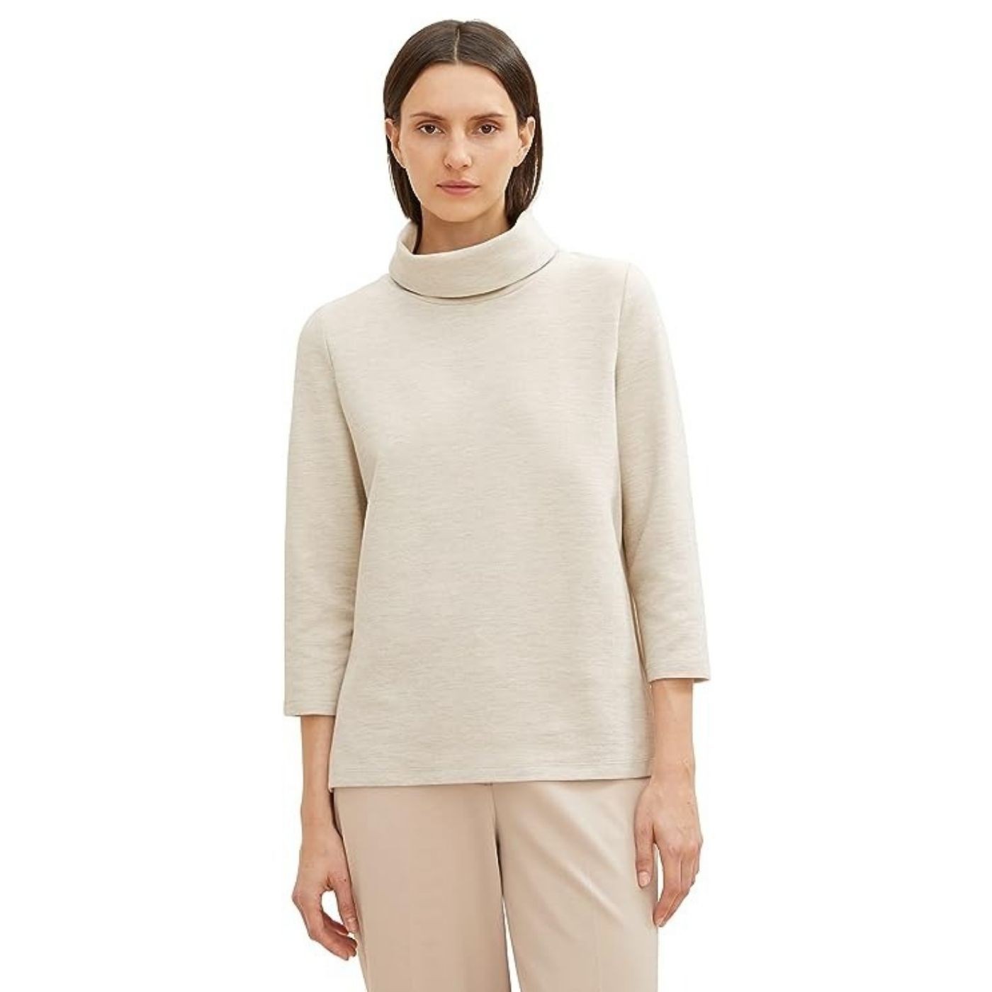 Tom Tailor Long Sleeve Top | White