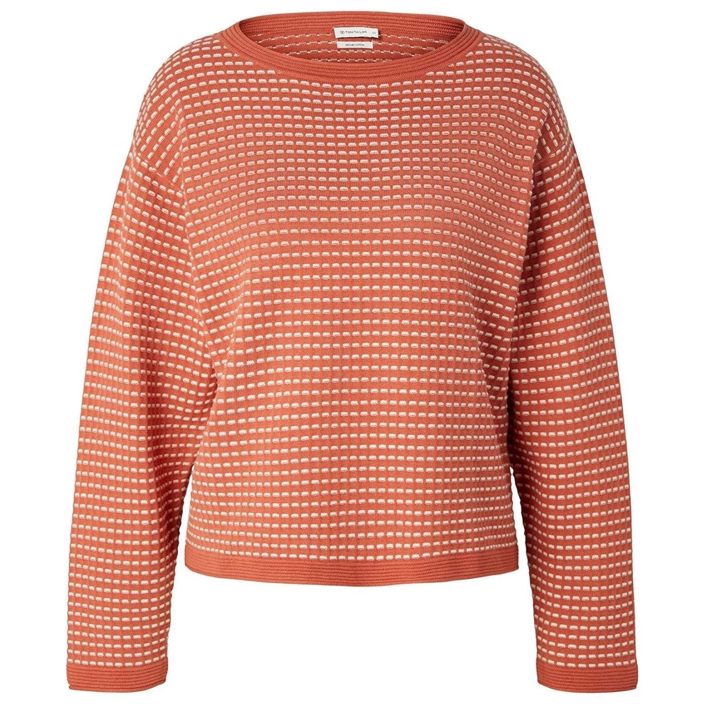 Tom Tailor Bubble Structure Pulover