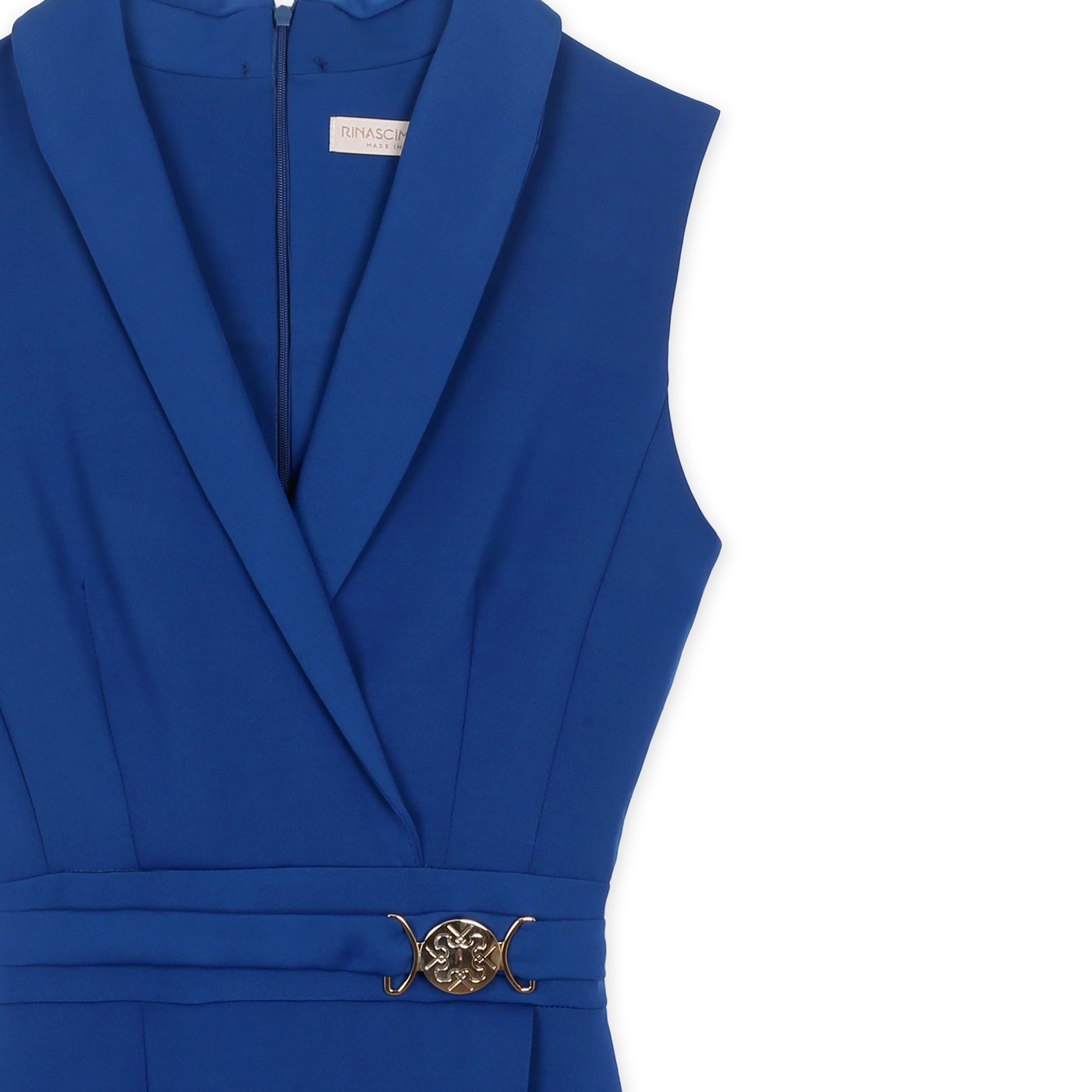 Rinascimento Sleeveless Dress | Blue