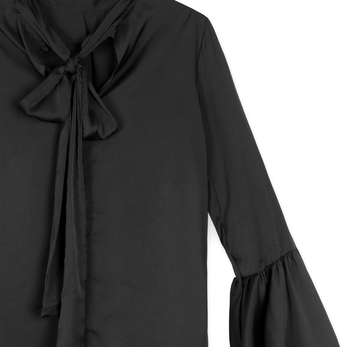 Rinascimento Long Sleeve Blouse | Black