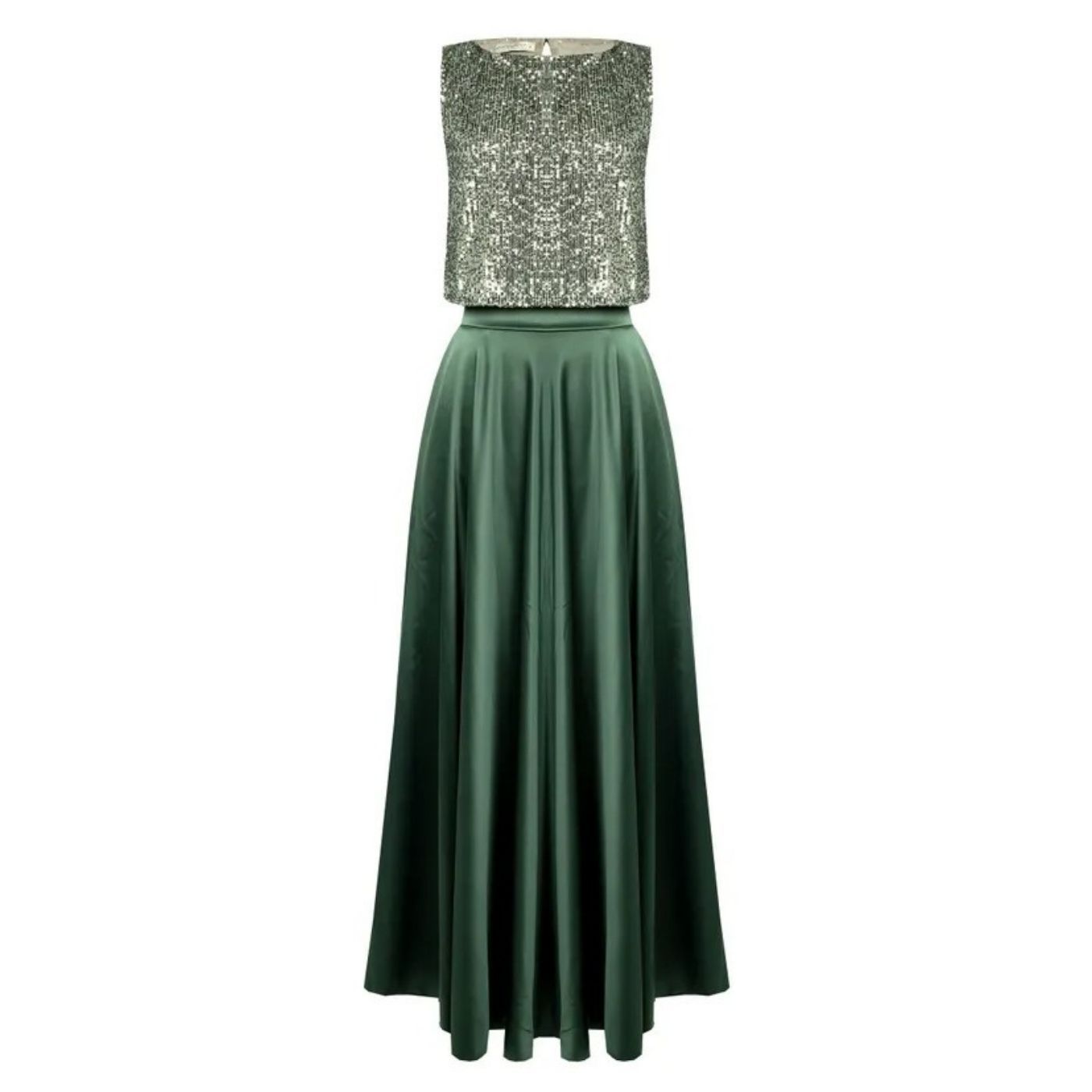 Rinascimento Sequin Dress | Green