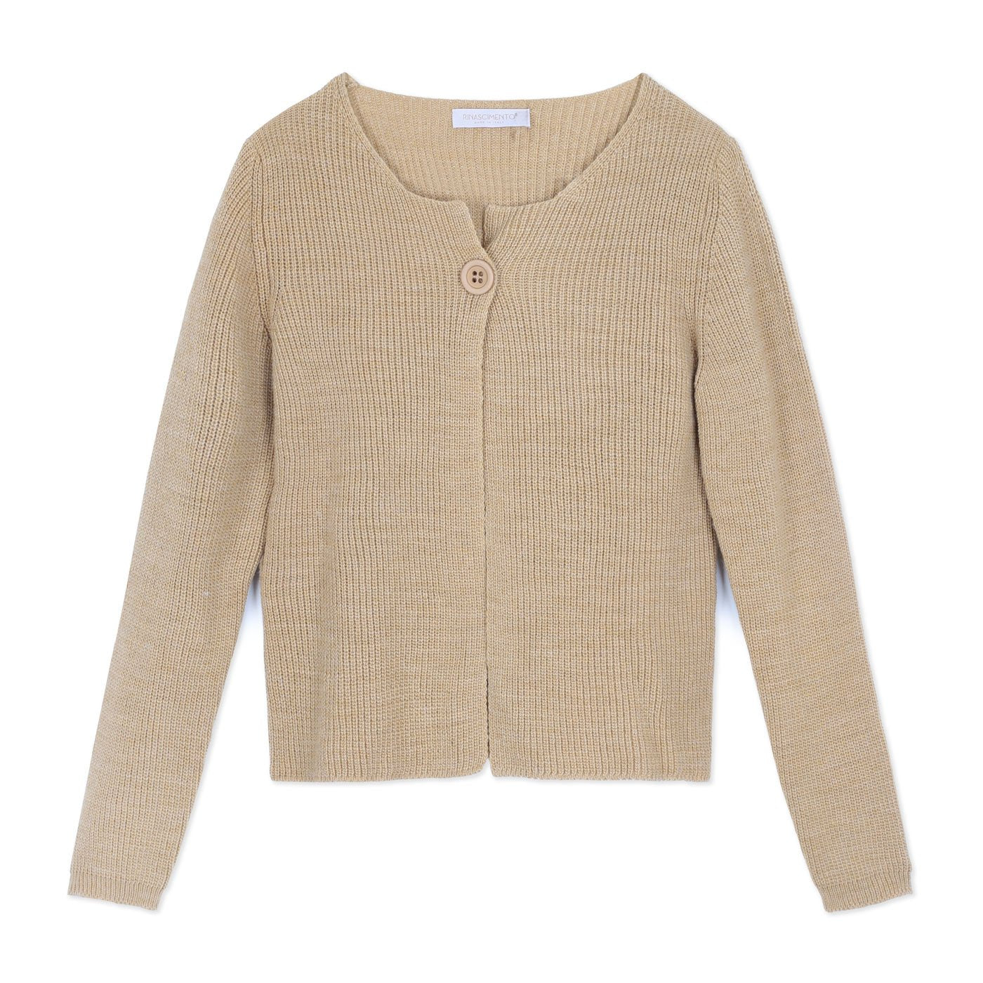 Rinascimento Knitted Cardigan | Brown
