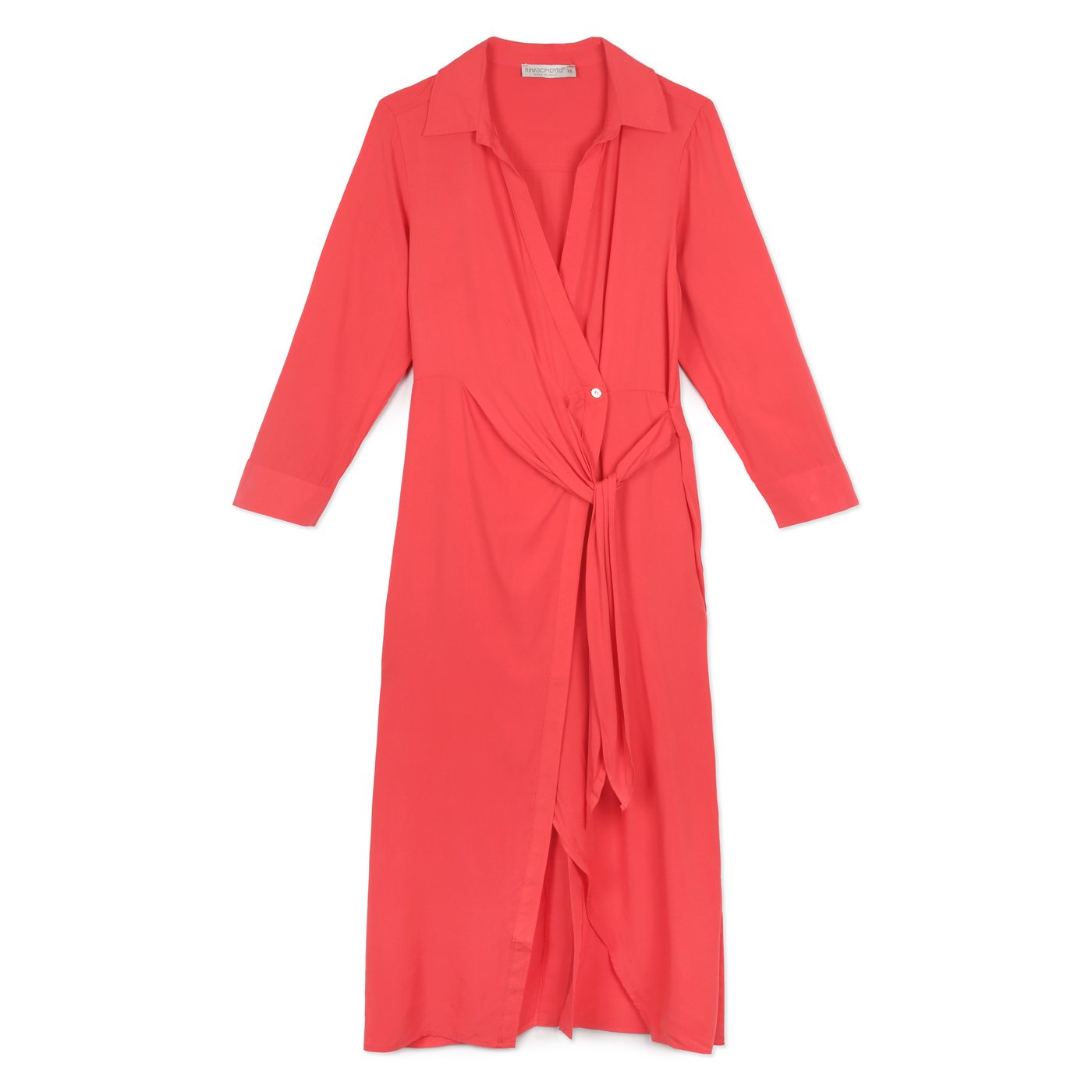 Rinascimento 3/4 Sleeve Dress | Red