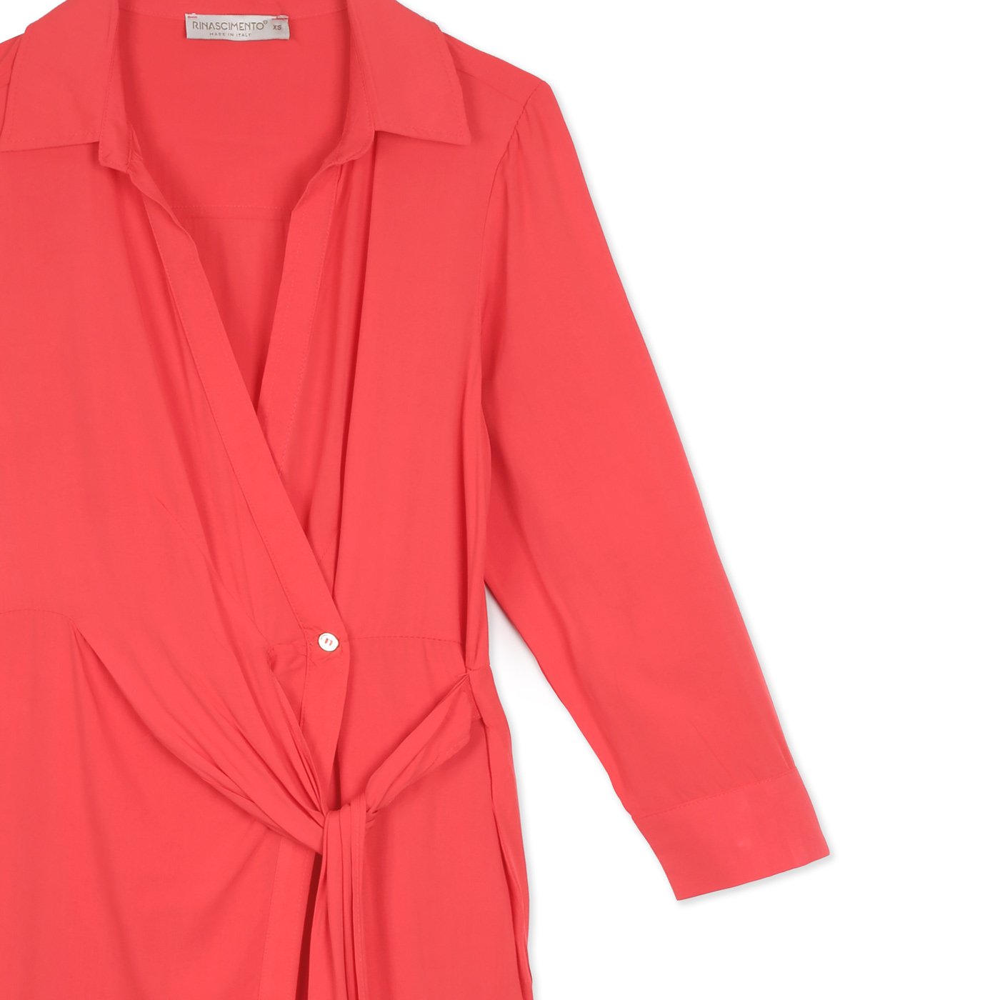 Rinascimento 3/4 Sleeve Dress | Red