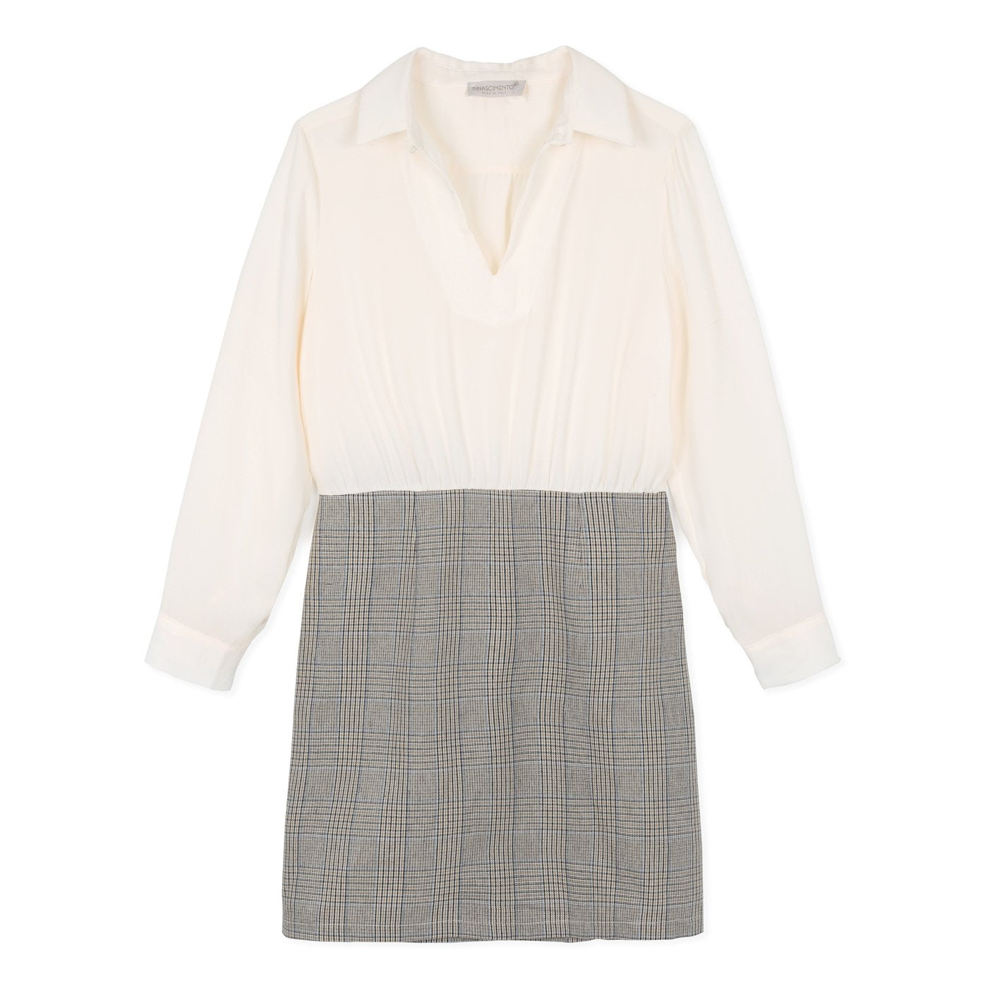 Rinascimento Long Sleeve Dress | Beige