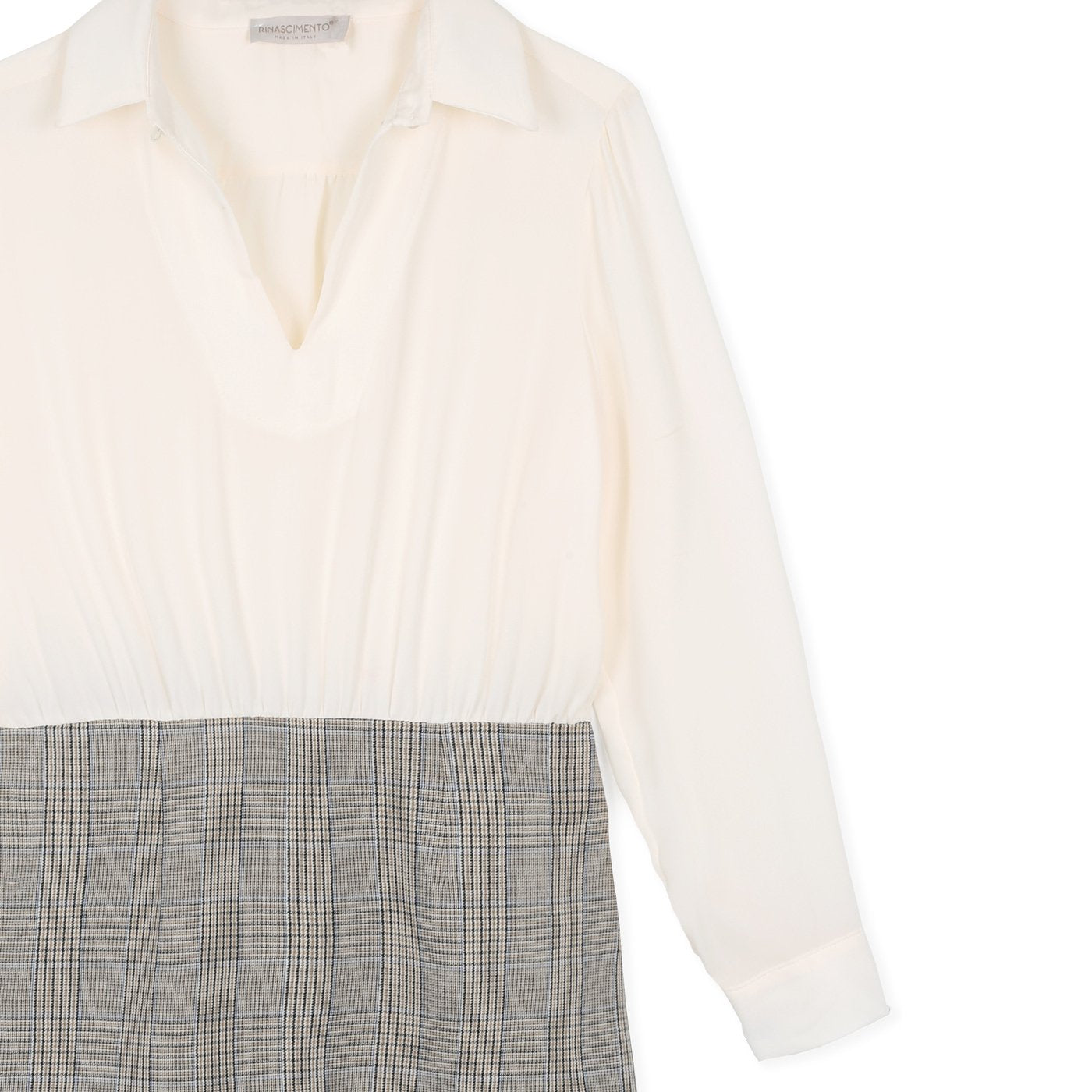 Rinascimento Long Sleeve Dress | Beige