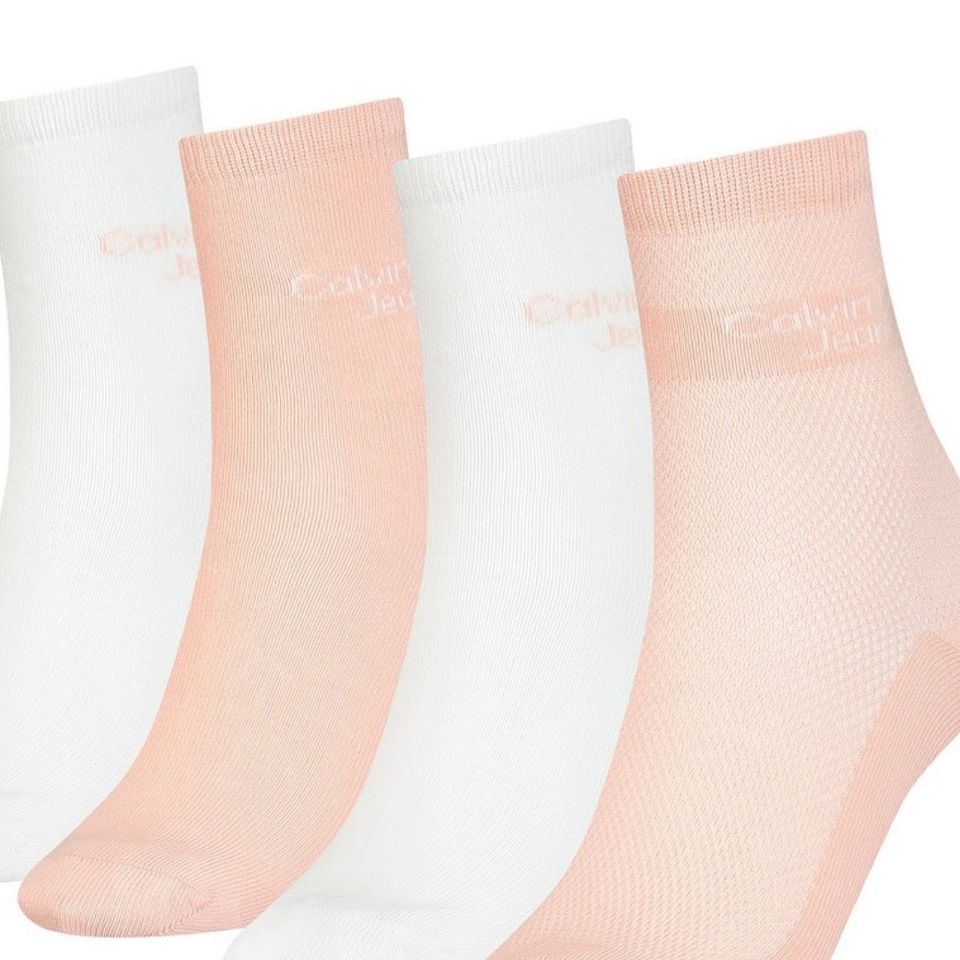 Calvin Klein 4 pc Set Socks | Pink