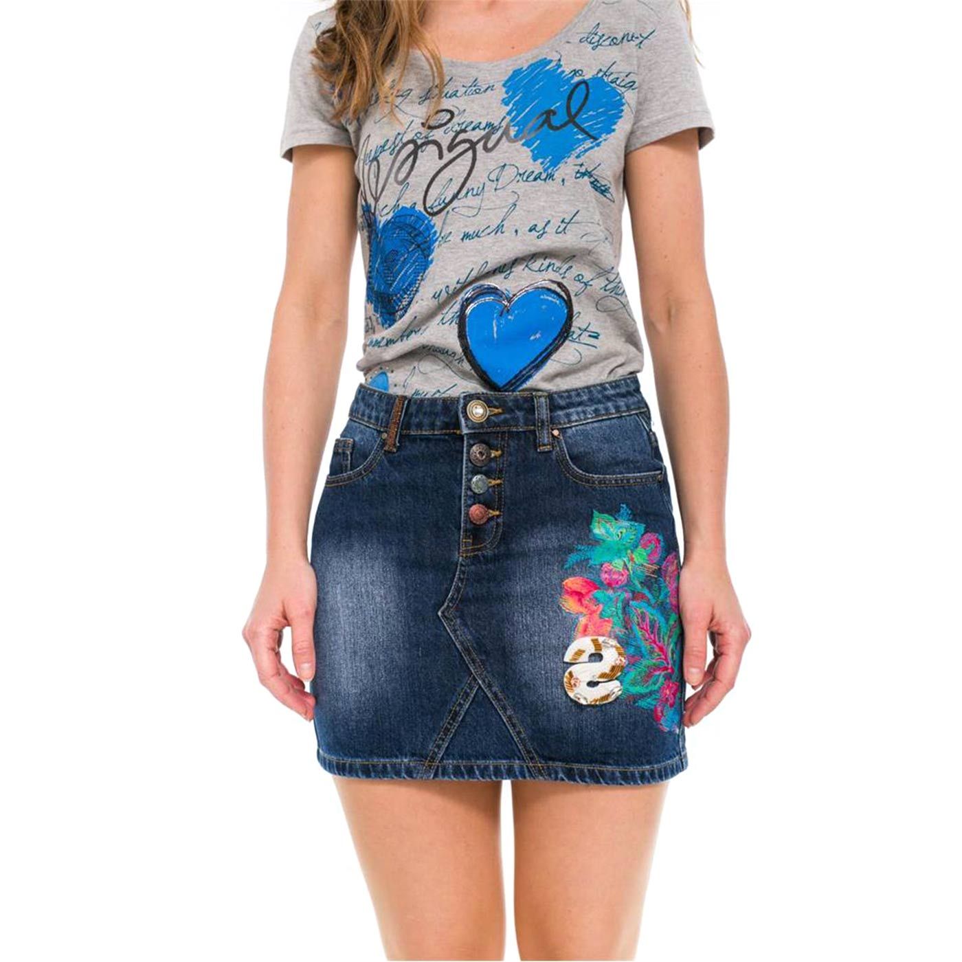 Desigual Denim Skirt