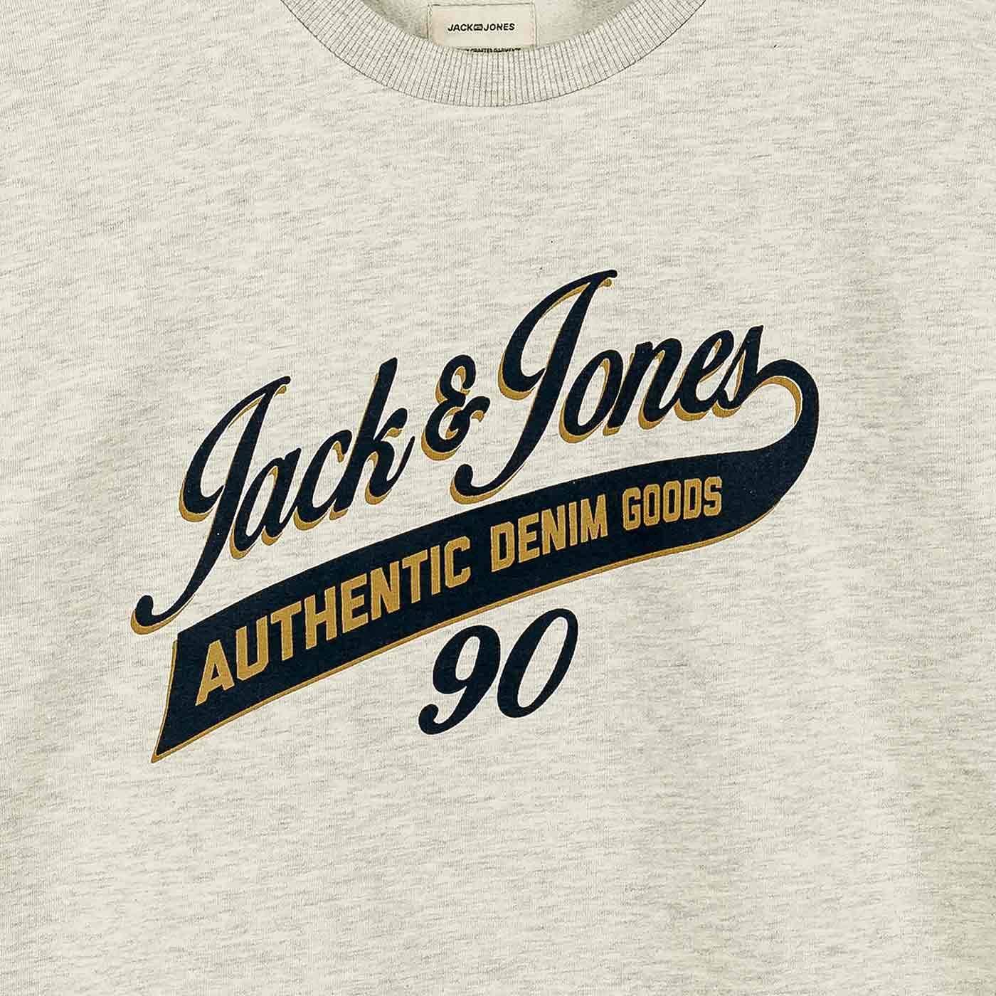 Jack and Jones - 12137100.whitemelange
