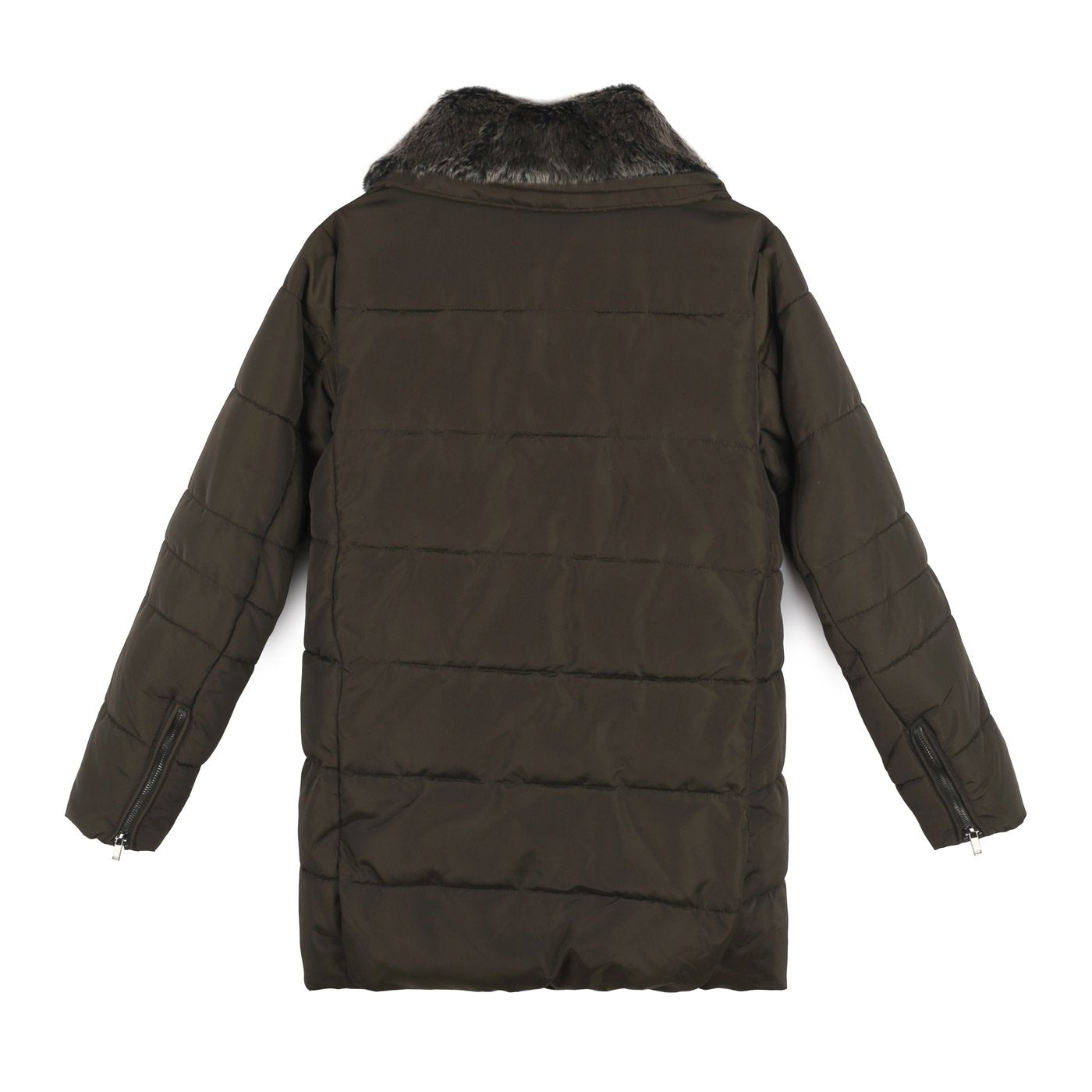 OVS Long Winter Coat | Khaki