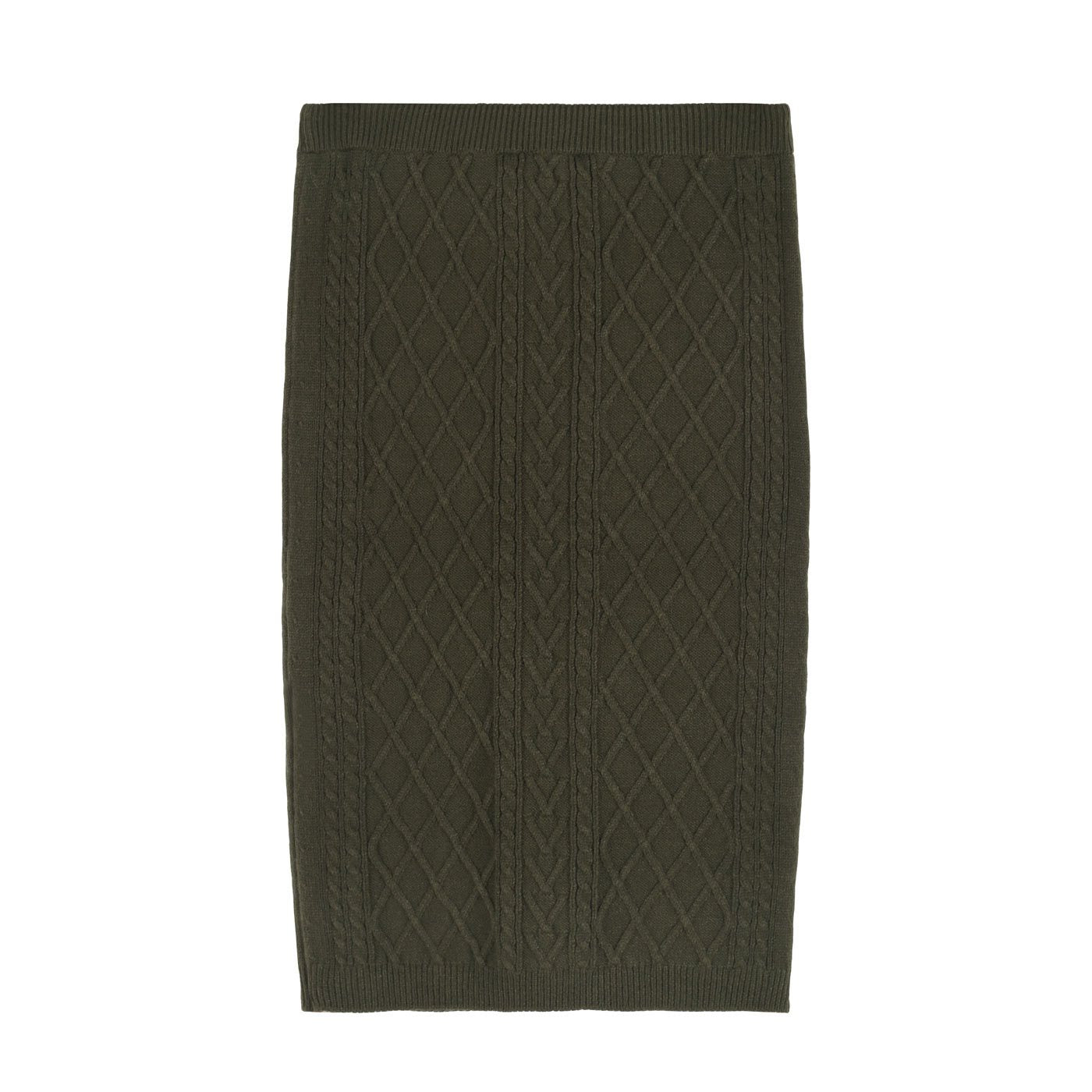 Rinascimento Knitted Skirt | Khaki