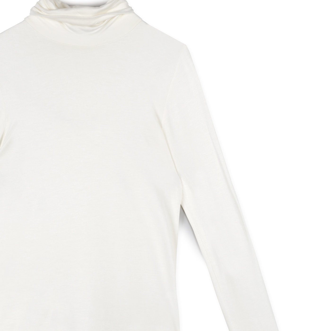 Rinascimento Turtleneck Pullover | White
