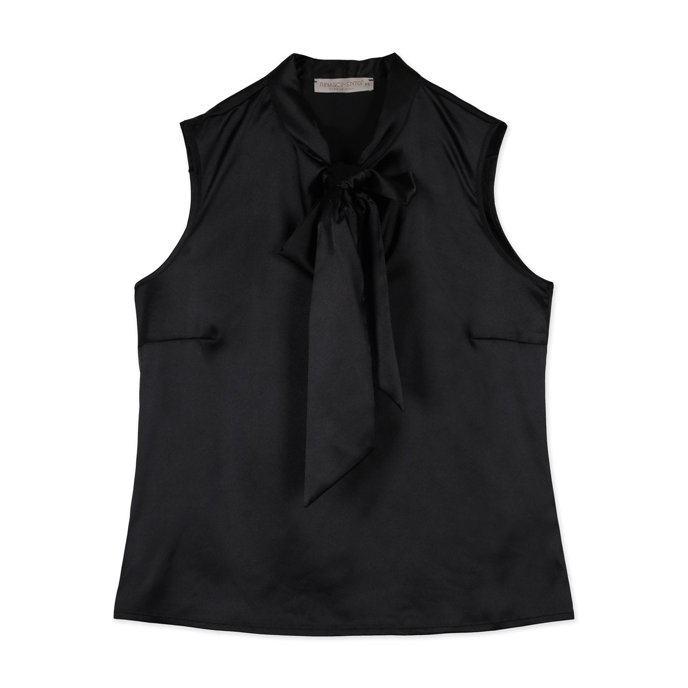 Rinascimento Blouse | Shiny black