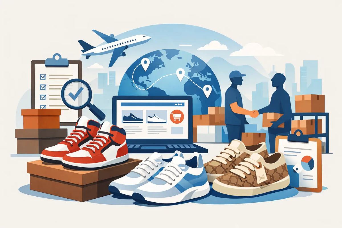 How to Source Branded Shoes for Retail Resale
