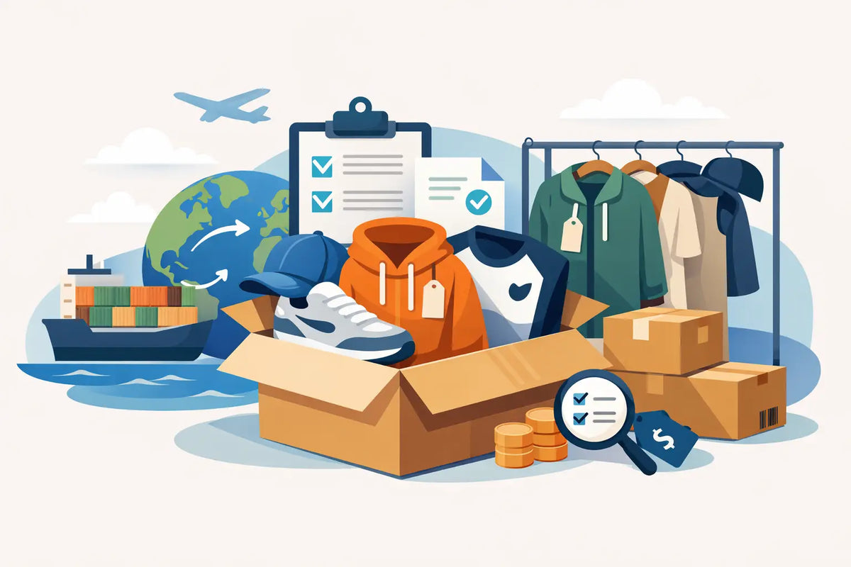How to Import Branded Clothing for Resale