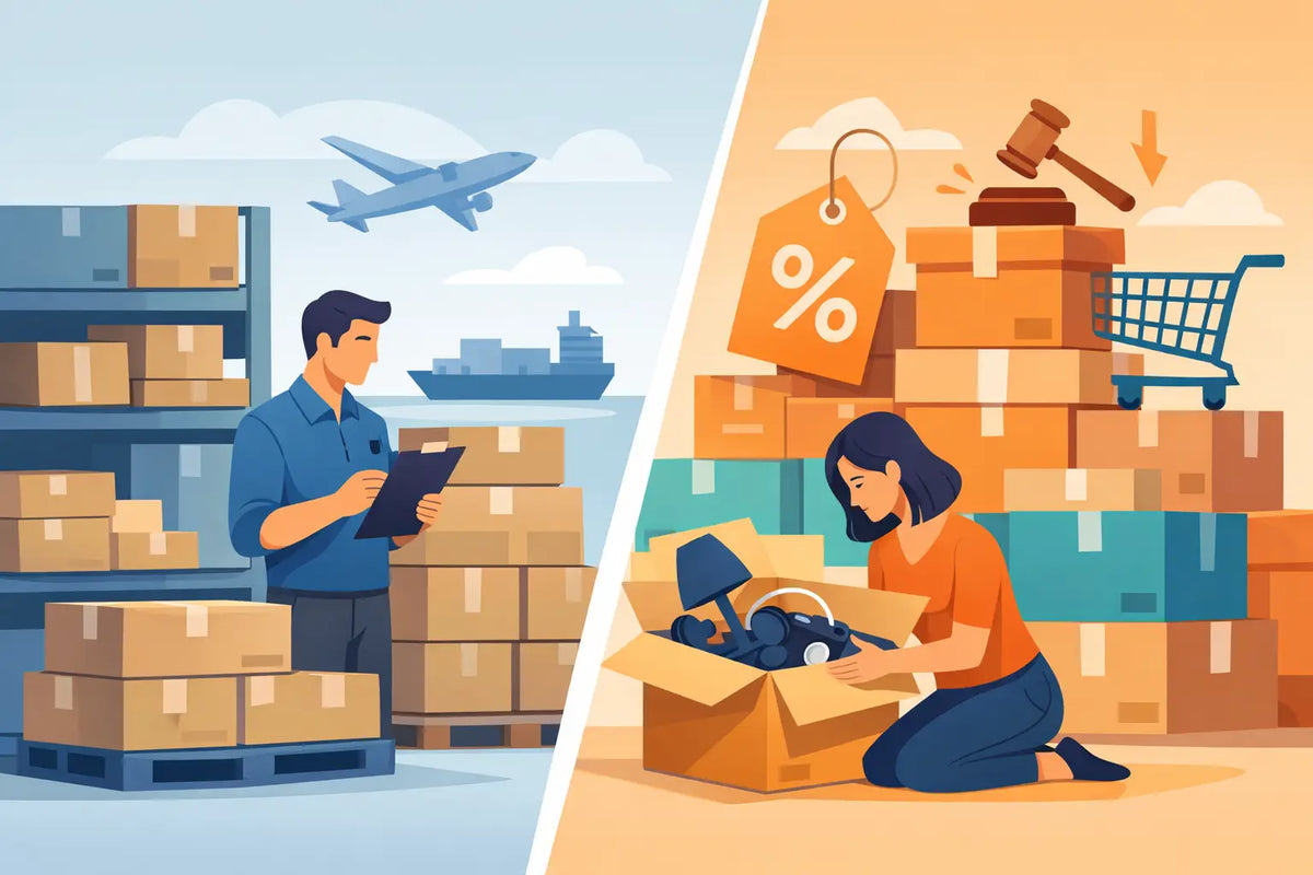 Stocklots Versus Liquidation Inventory Compared