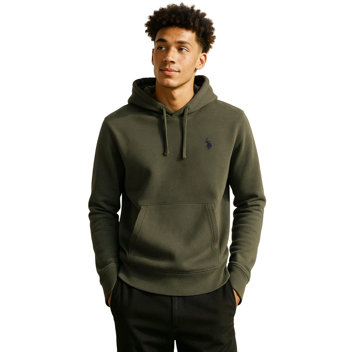 U.S. Polo Assn. Men's Hoodie | Khaki