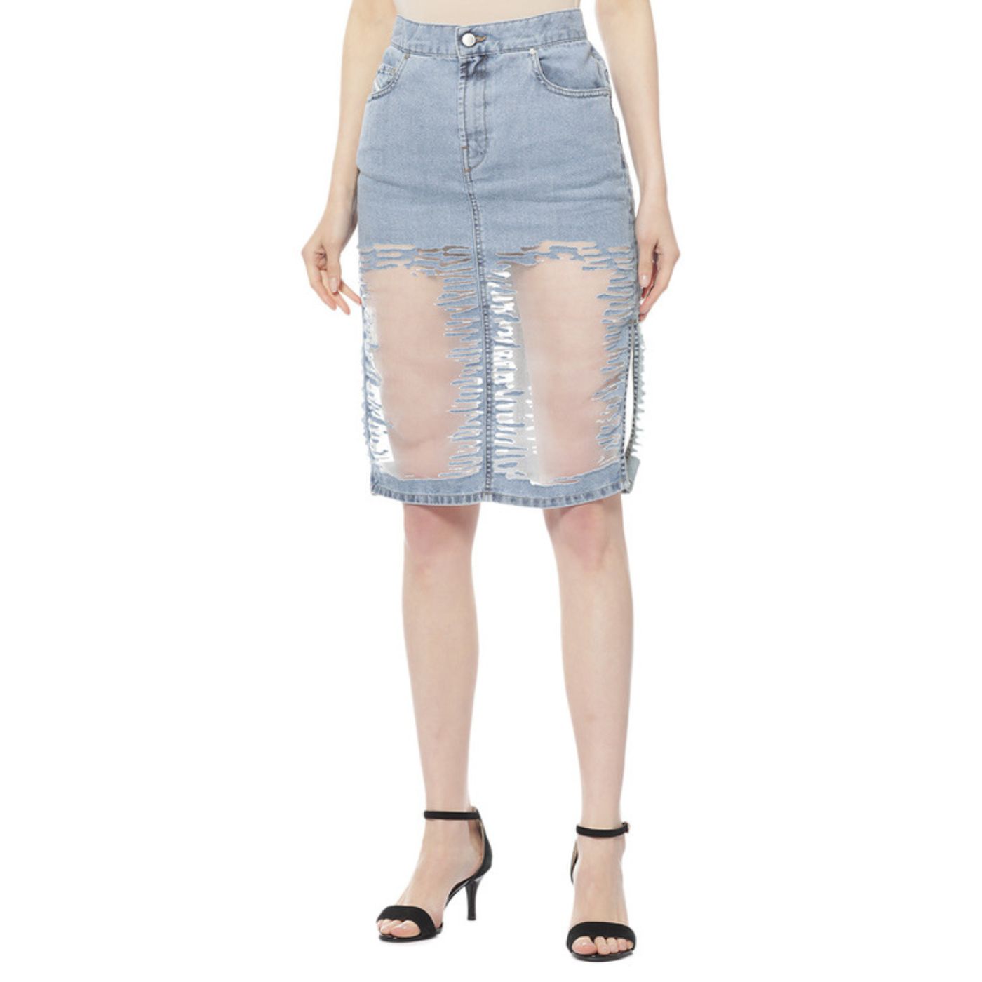 DIESEL Blue Denim Skirt