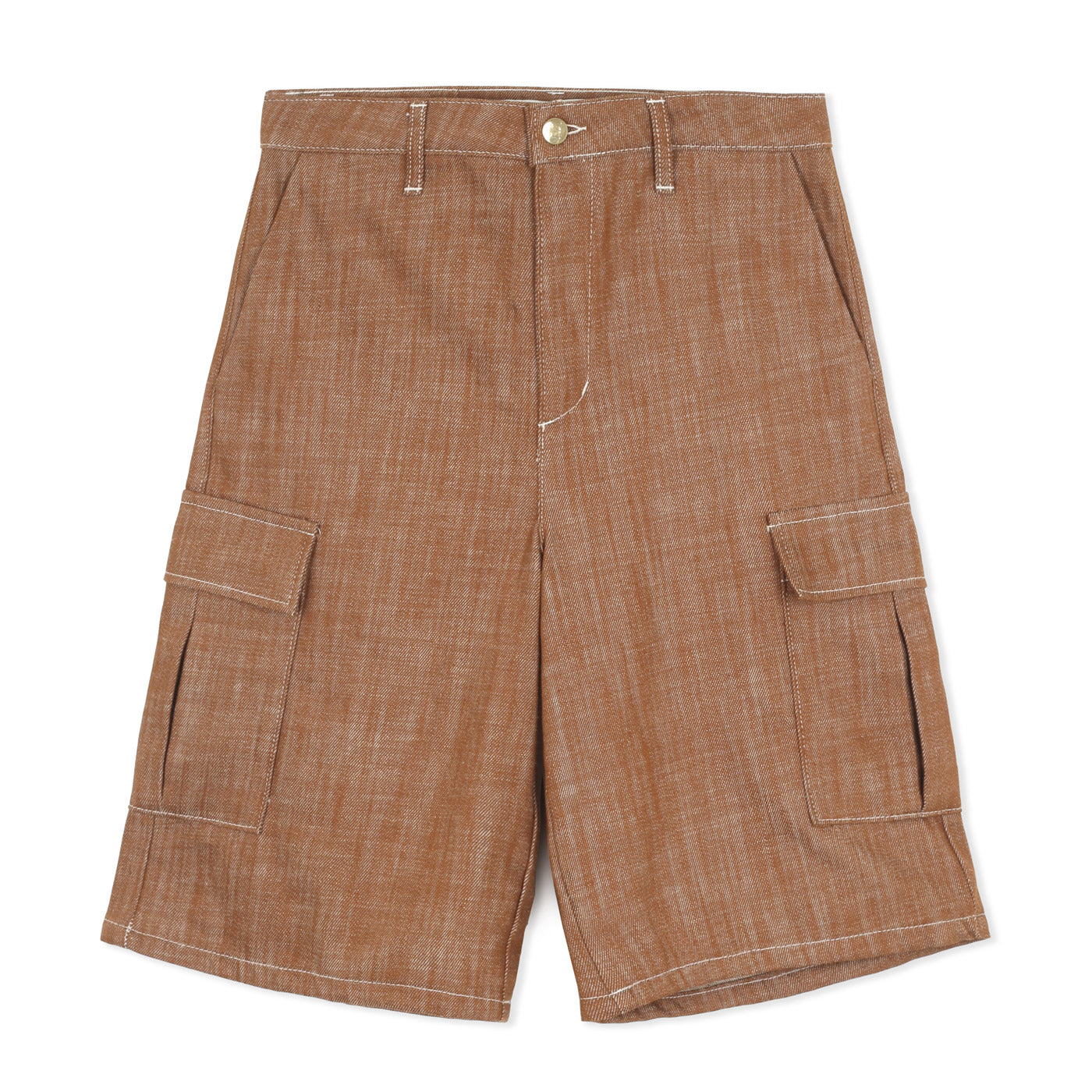 Rinascimento Brown Shorts