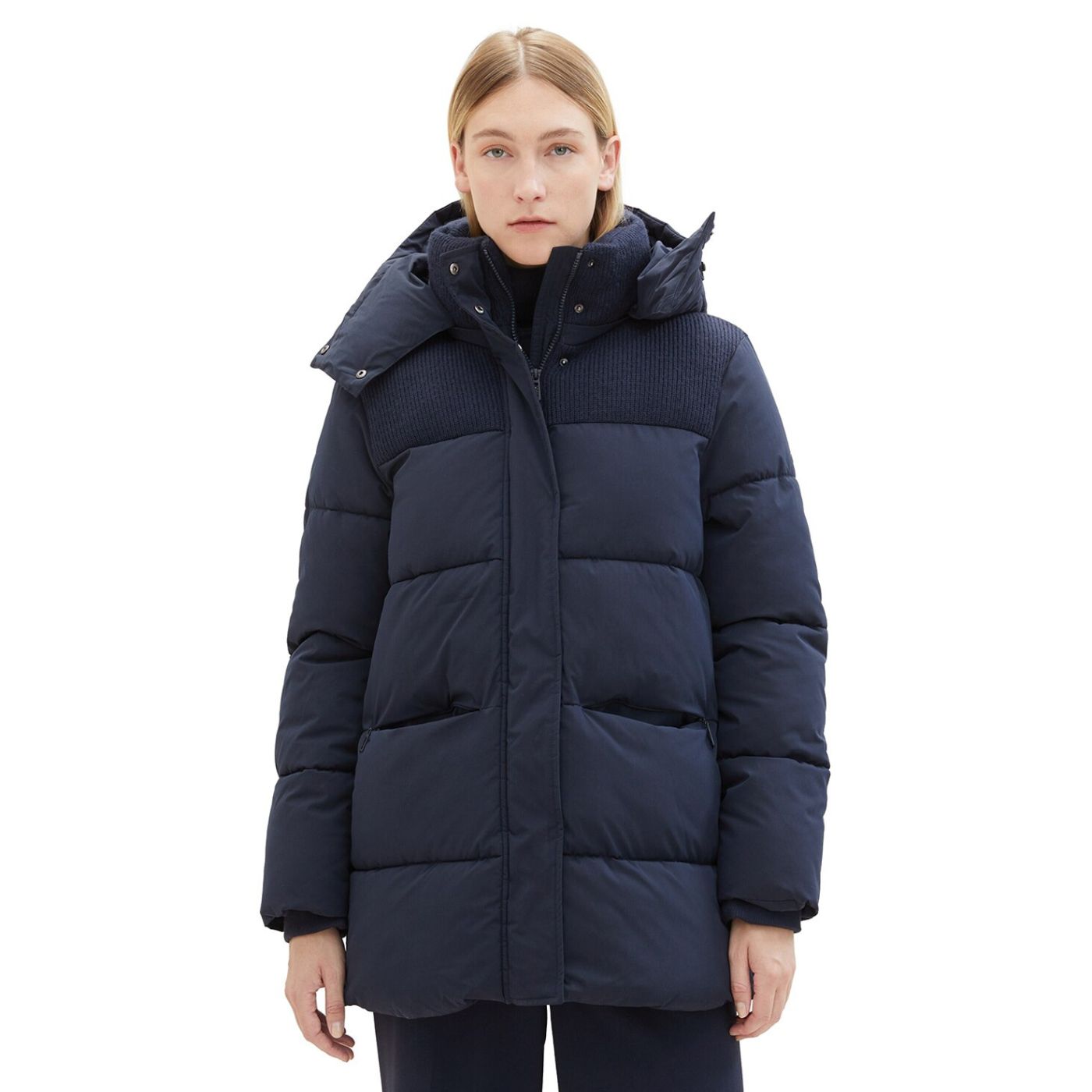 Tom Tailor Blue Winter Coat