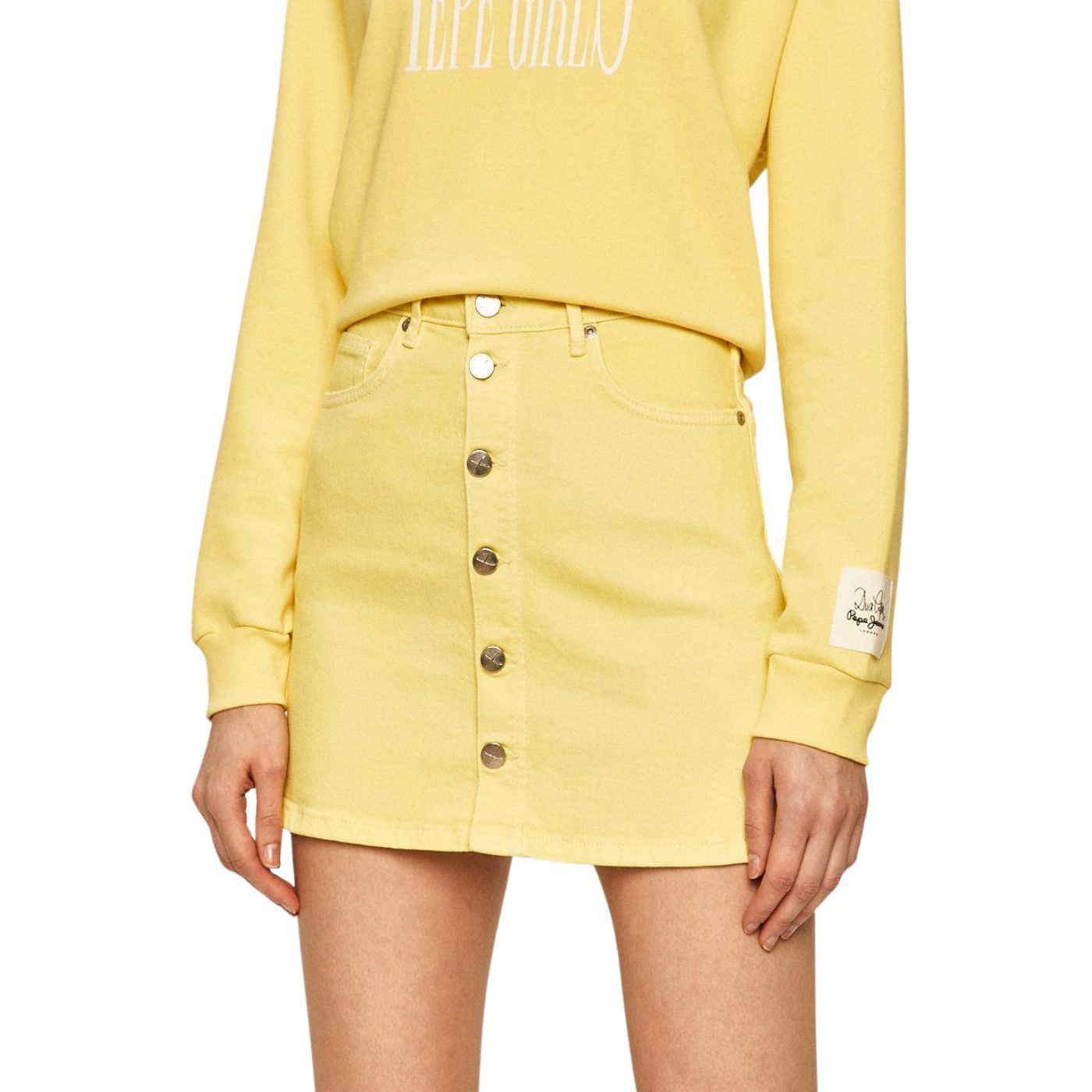 Pepe Jeans Yellow Skirt