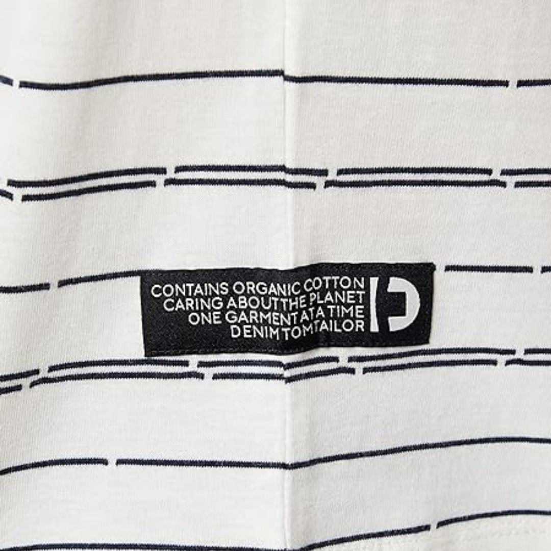 Tom Tailor T-Shirt Cream Print