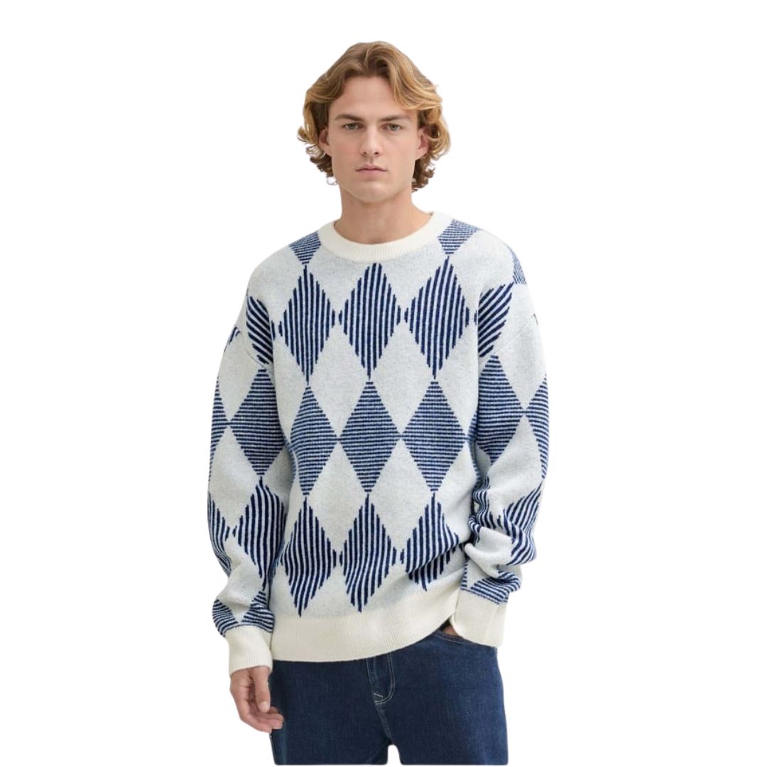Tom Tailor Blue Pullover