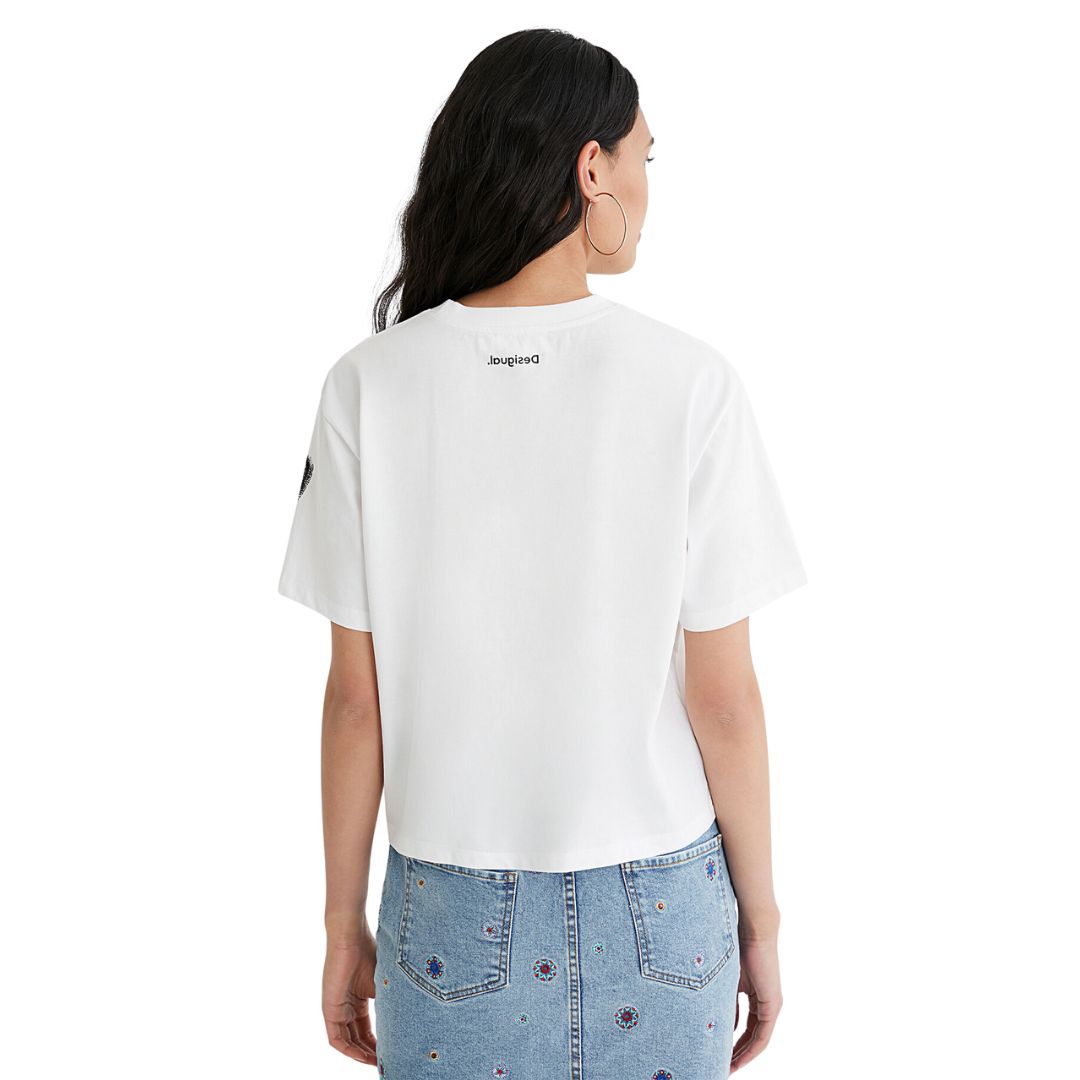 Desigual White T-shirt