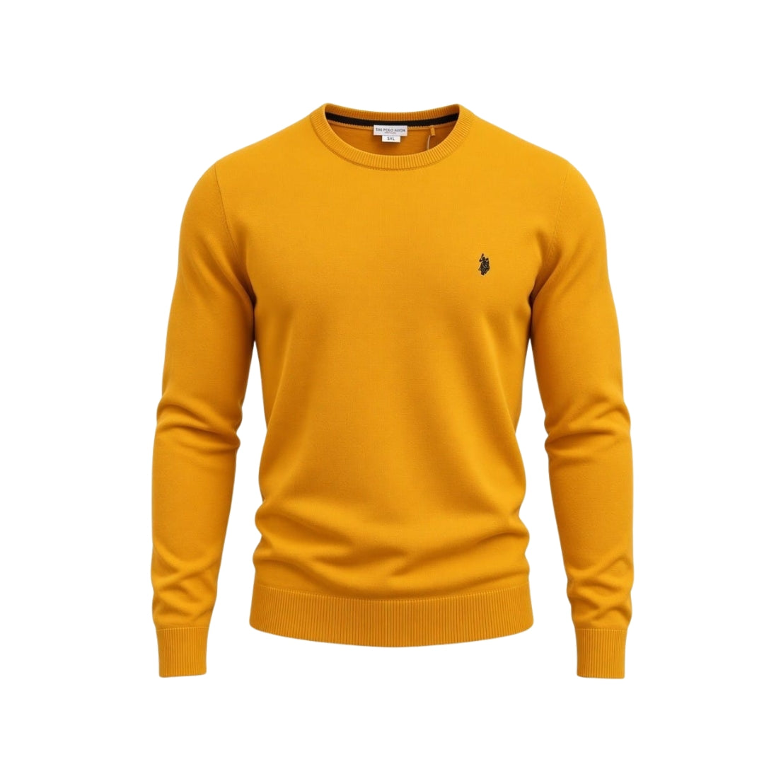 U.S. Polo Assn. Men's Sweater | Orange