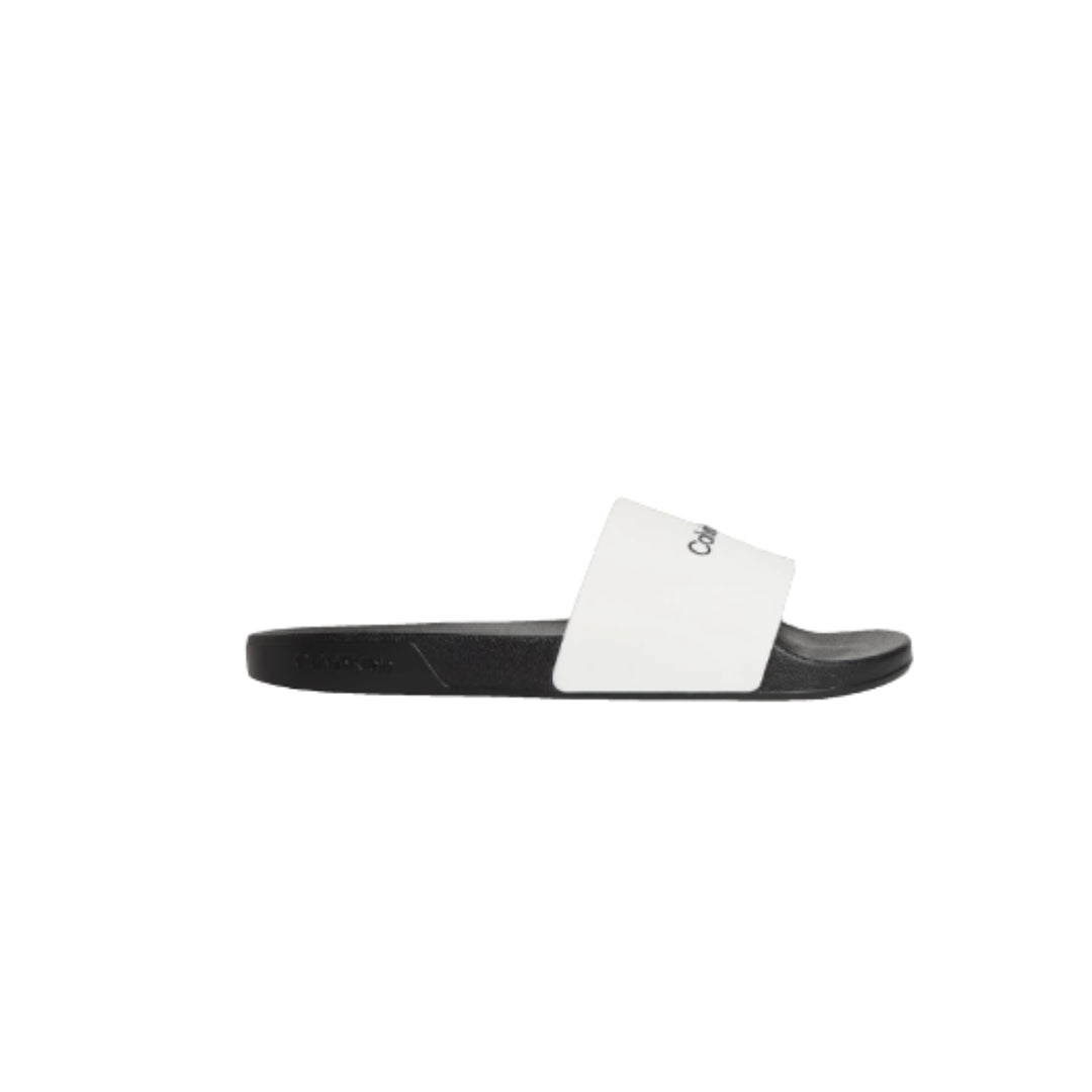 Calvin Klein White Slides