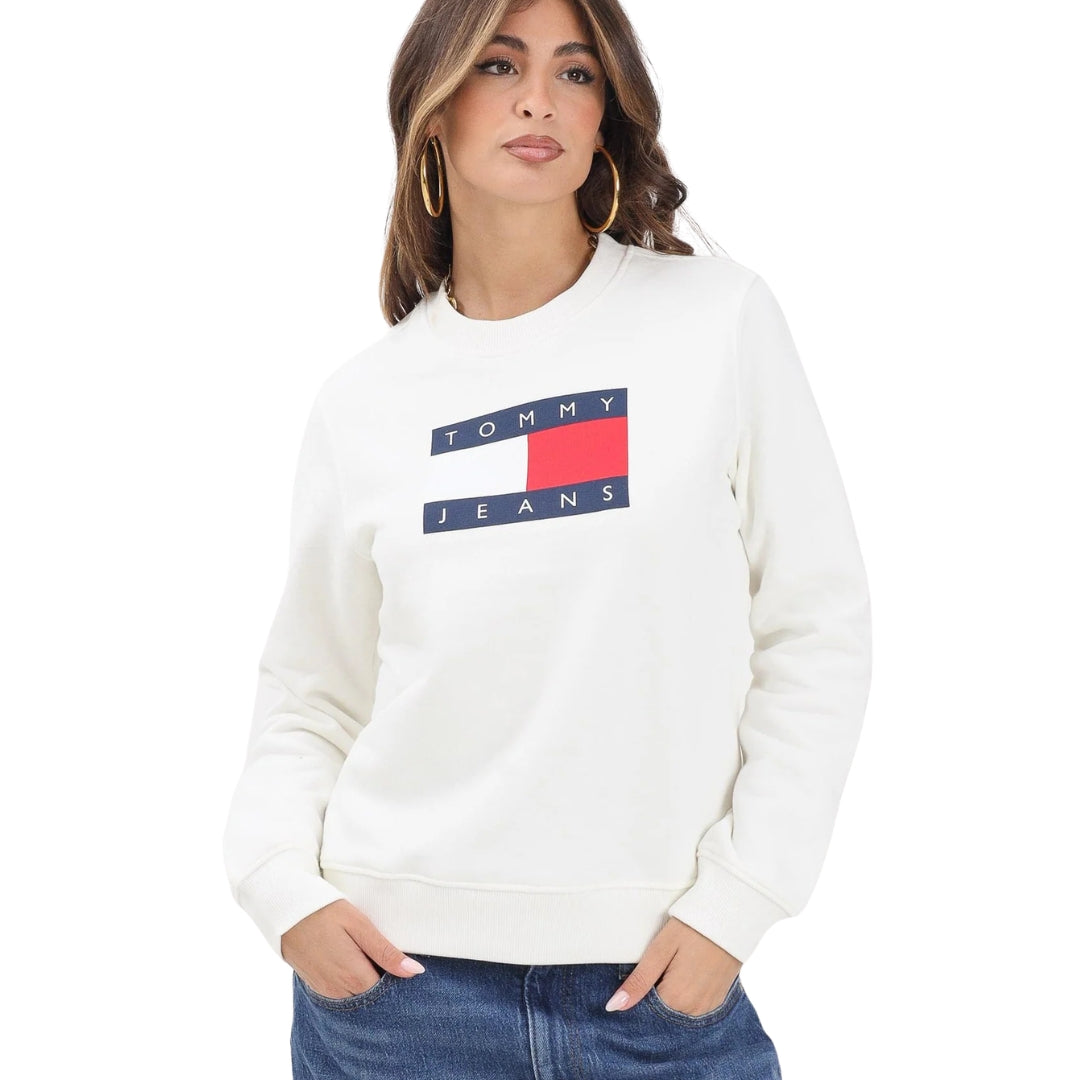 Tommy Hilfiger Woman White Sweatshirt