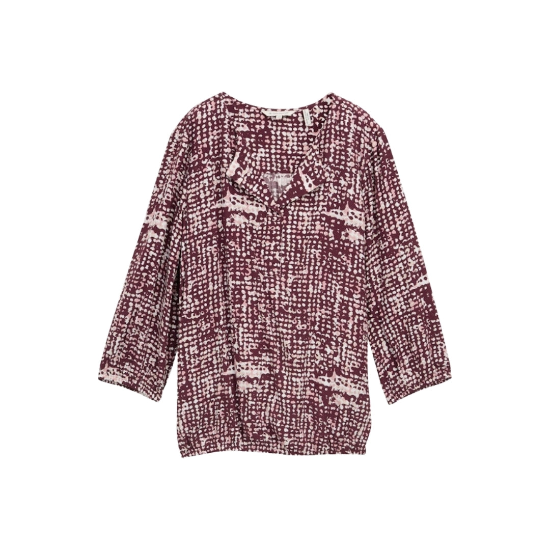Tom Tailor Women's Blouse | Purple – back view