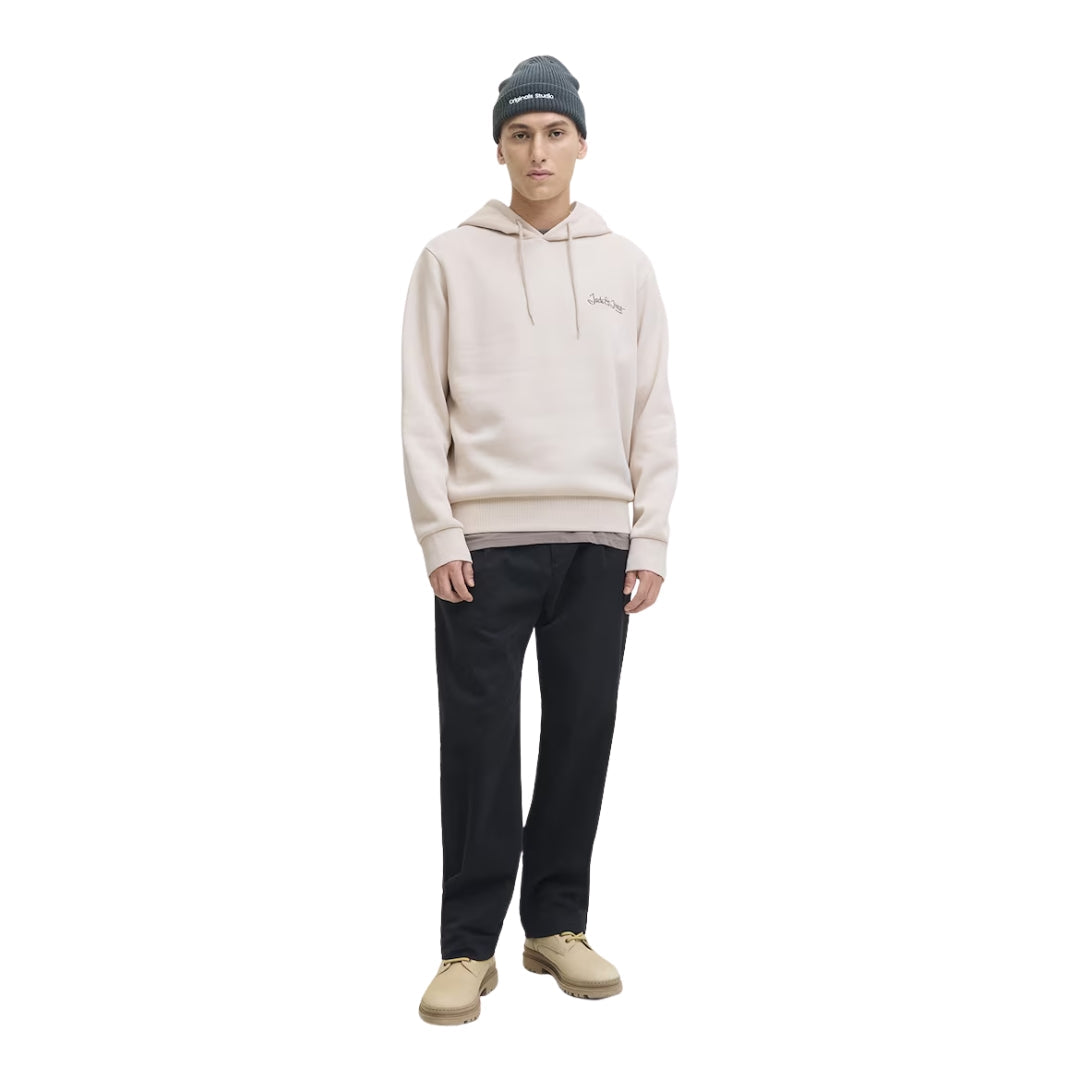 Jack & Jones Men's Yuki Hooded Sweater | Beige
