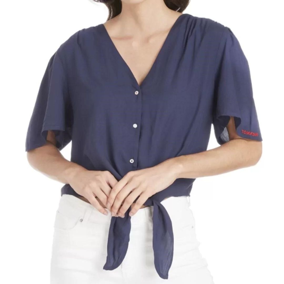 Tommy Hilfiger Tjw SS Front Knot