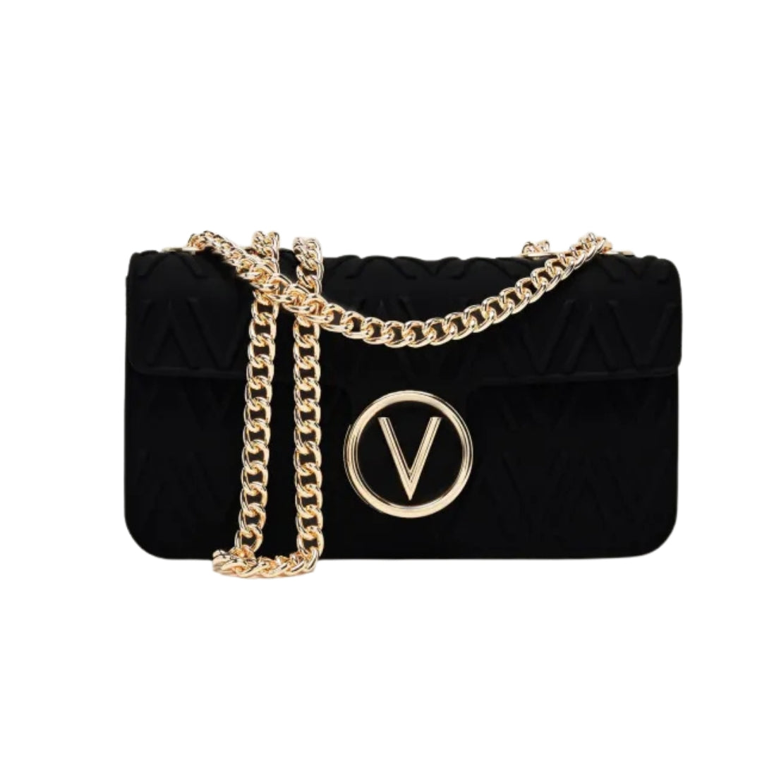 Valentino Bubble Black Shoulder Bag