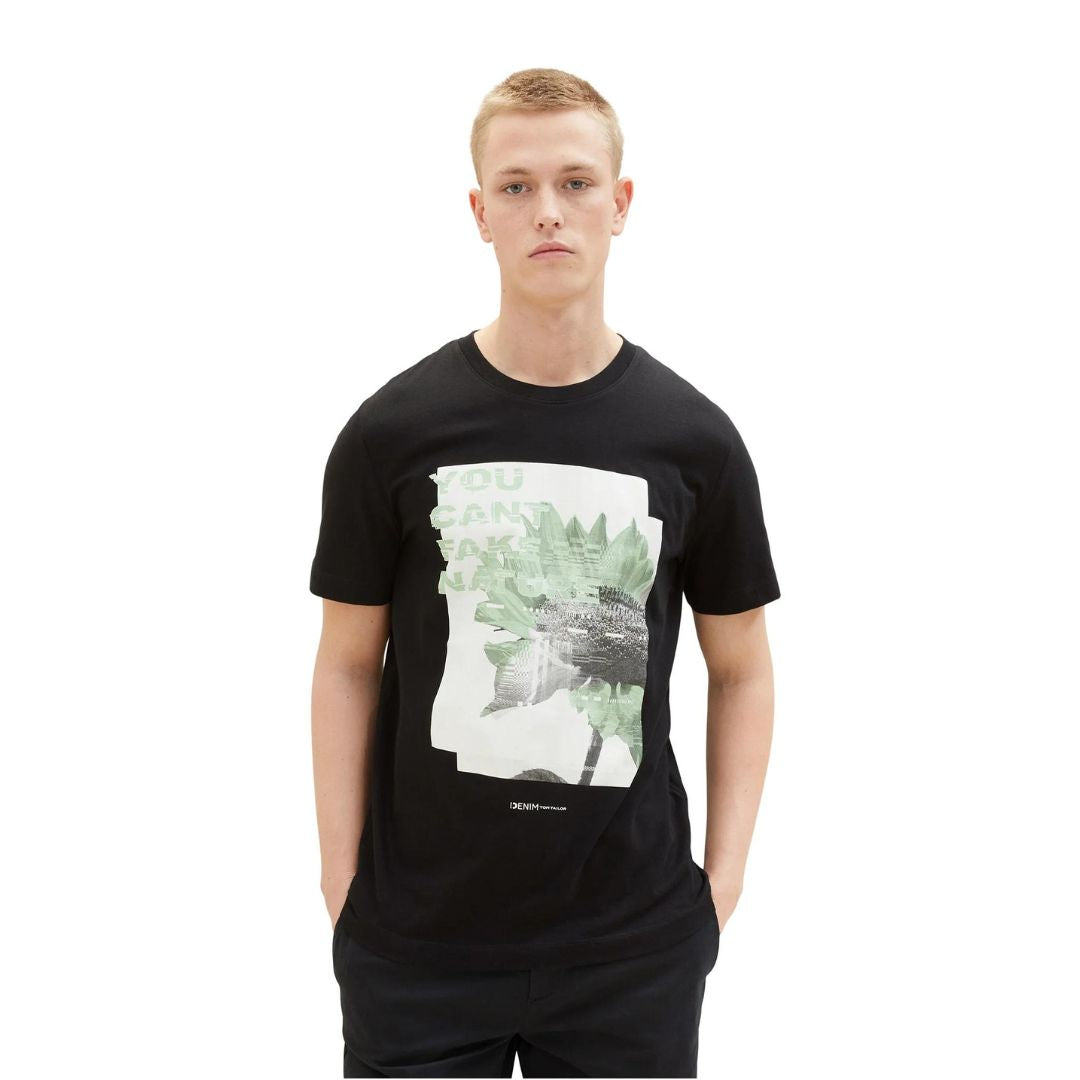 Tom Tailor Black T-shirt