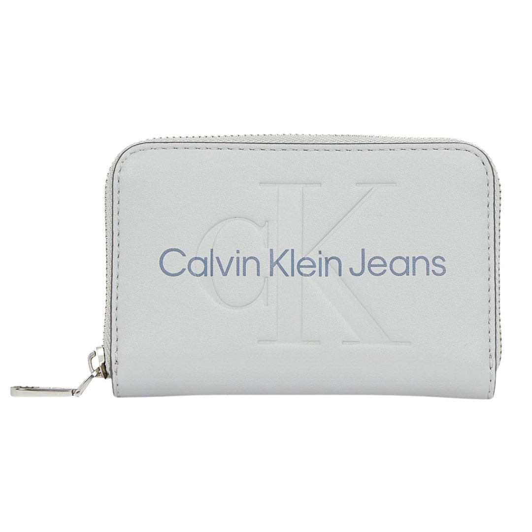 Calvin Klein Small Zip Grey Wallet