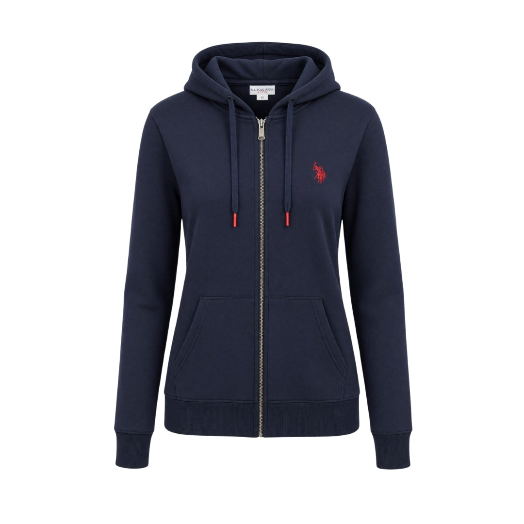U.S. Polo Assn. Women's Hoodie | Navy, Printed