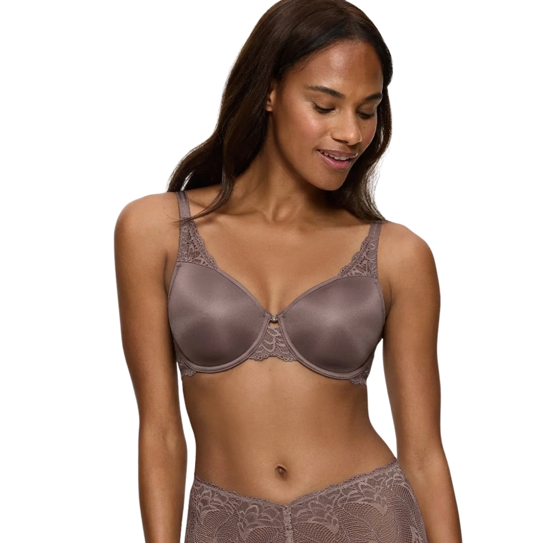 Triumph O-Light Paonette T W01 | Bra | Brown