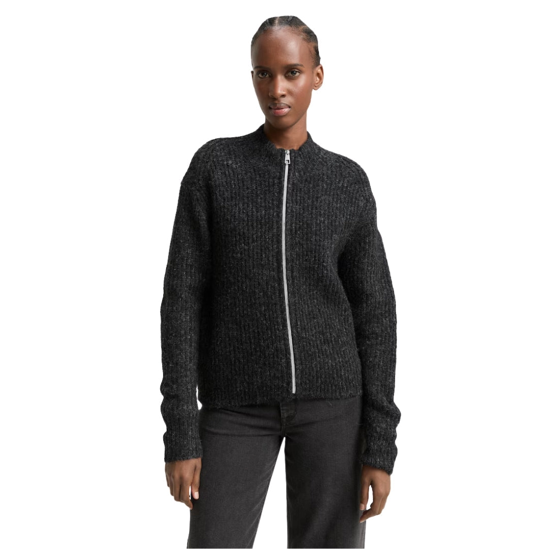 Tom Tailor Women's Cardigan | Grey – front view
