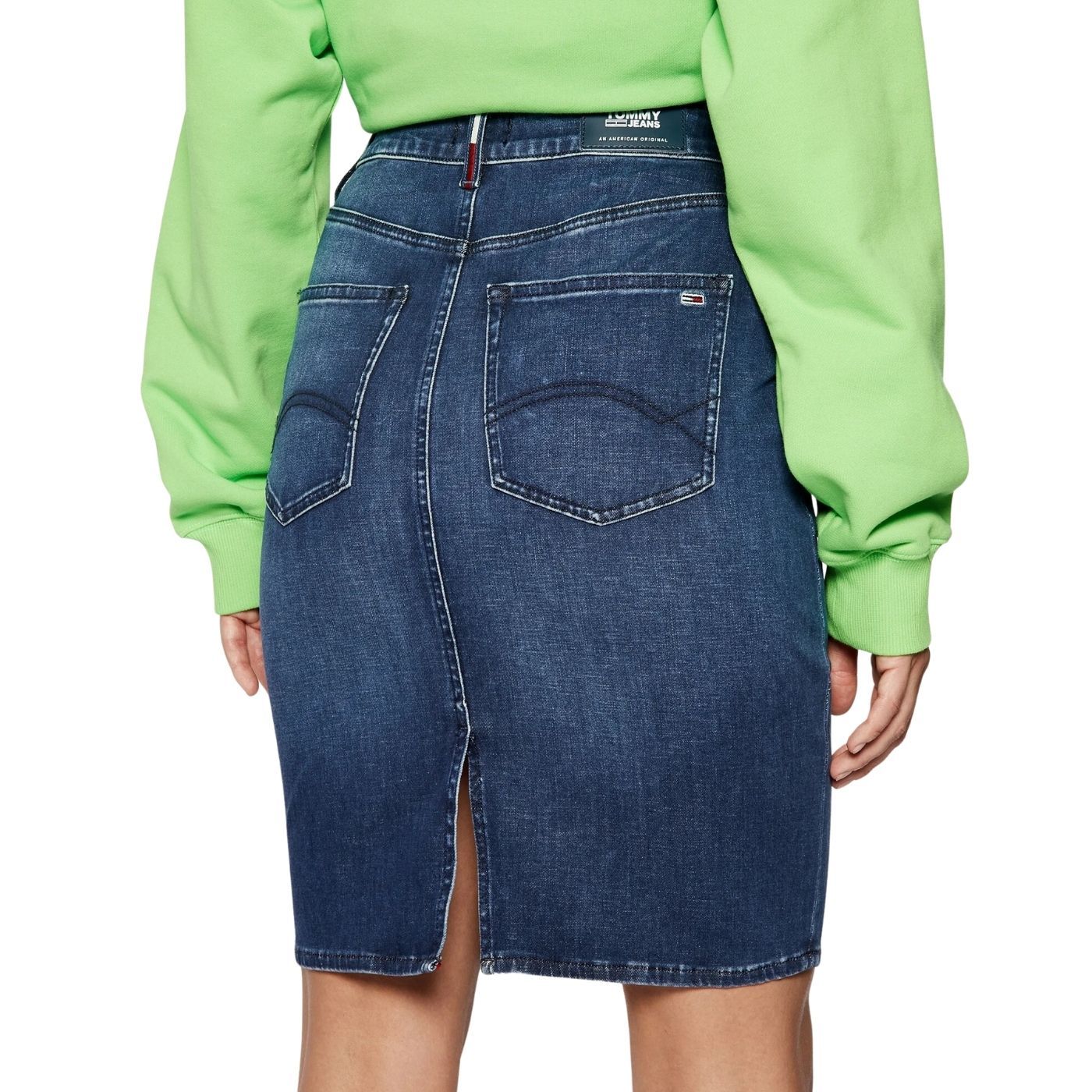 Tommy Hilfiger High Waist Deni Skirt