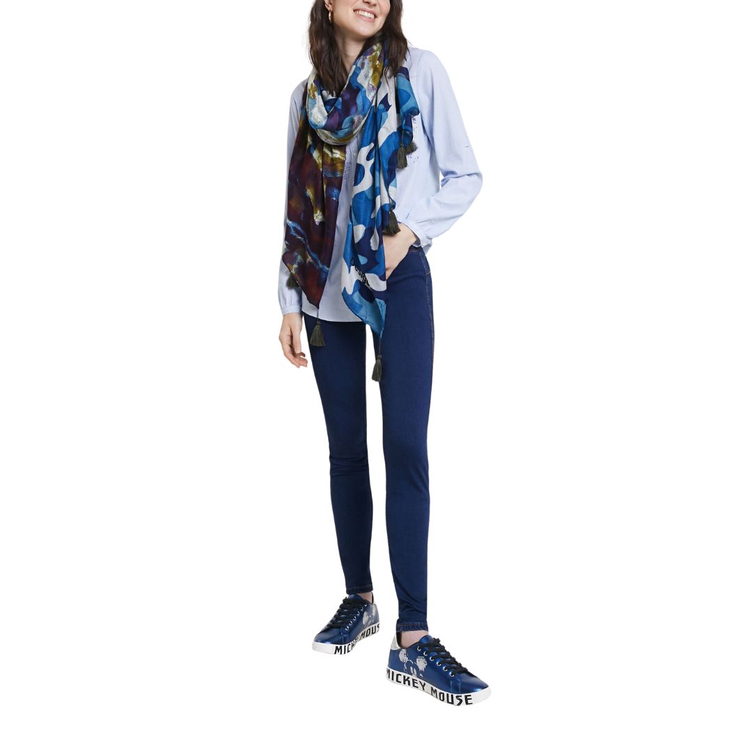 Desigual Blue Scarf